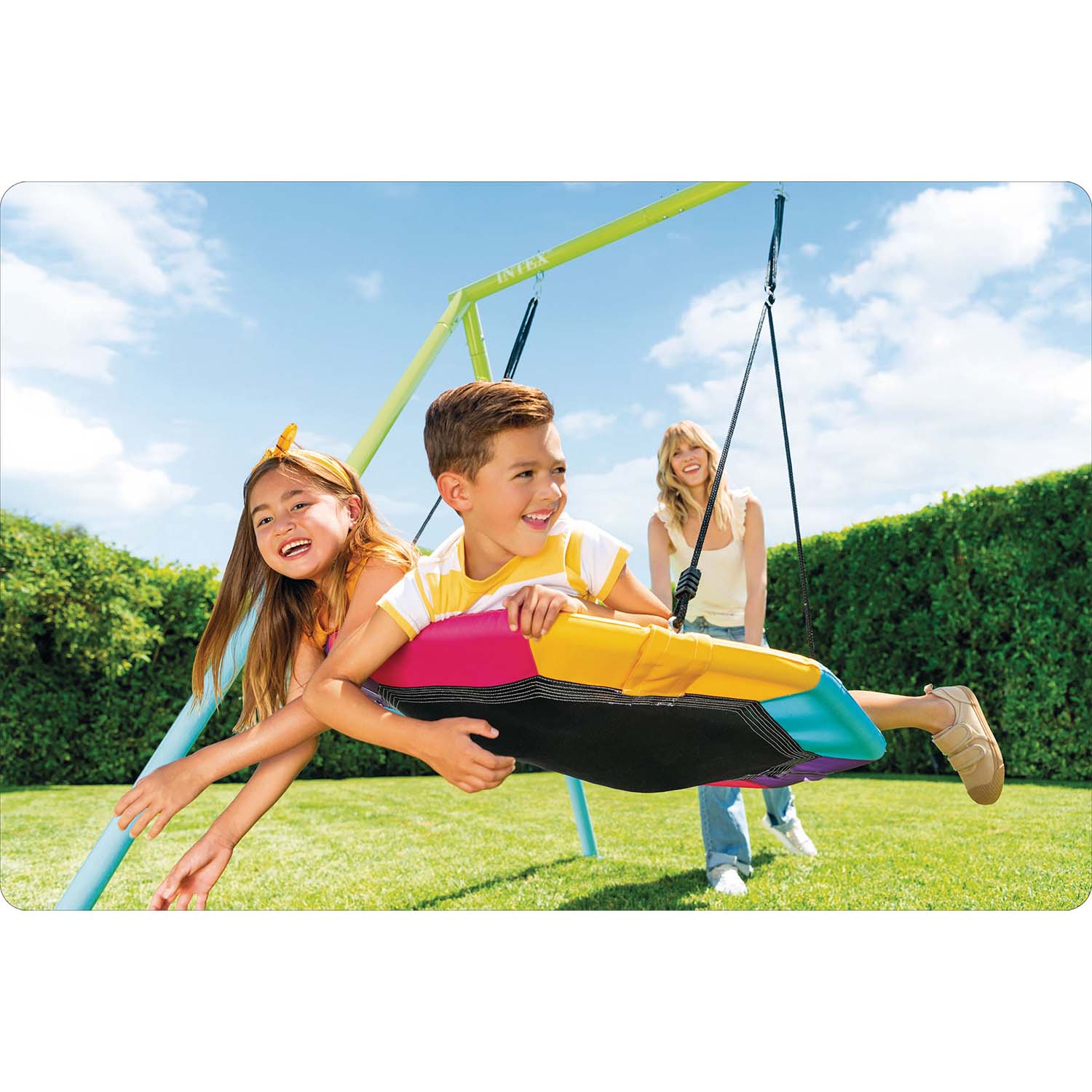 Intex 44133 kolmekordne kiik mänguväljak "Toonekurepesa" - Image 15