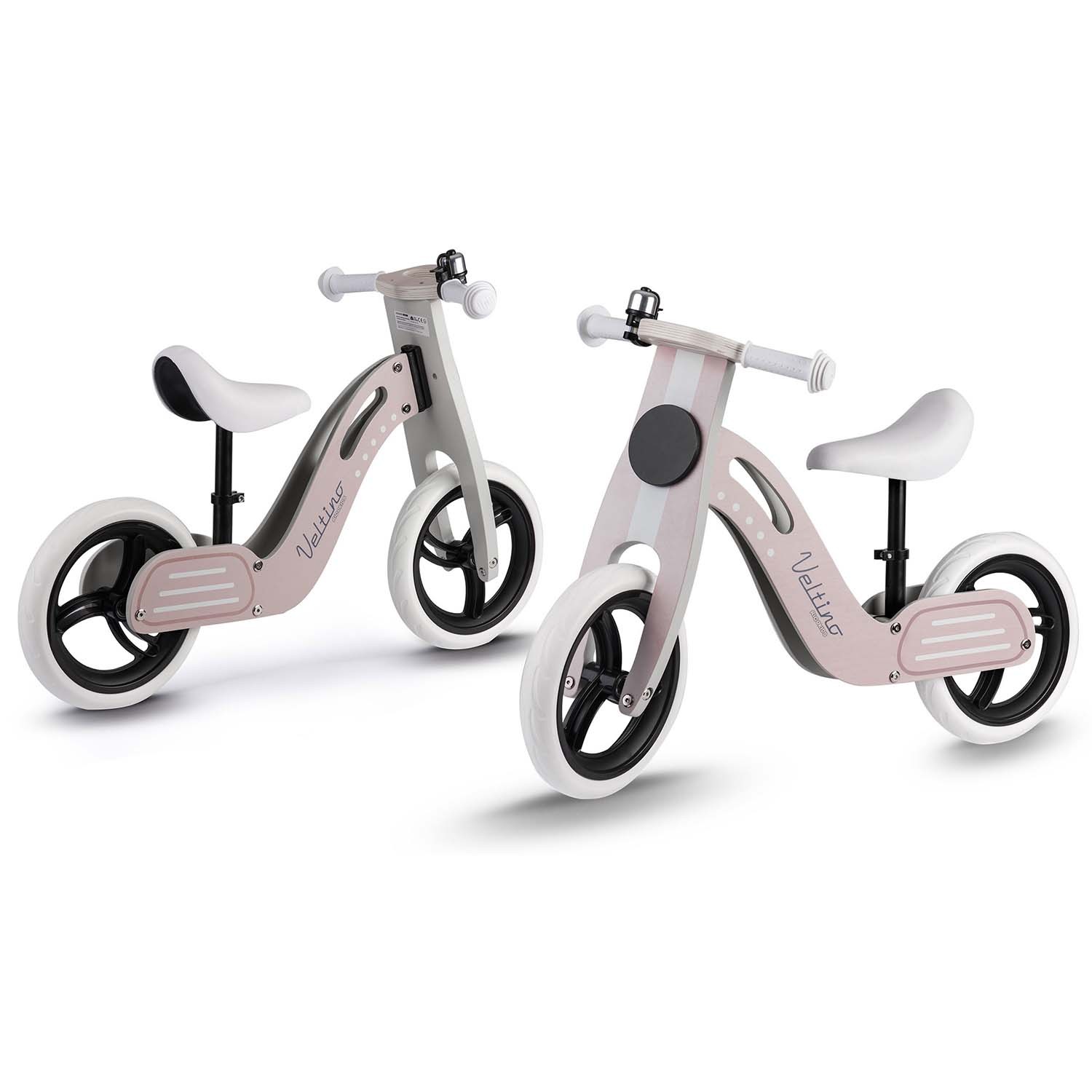 Heleroosa puidust tasakaaluratas Ricokids RC-619 - Image 5