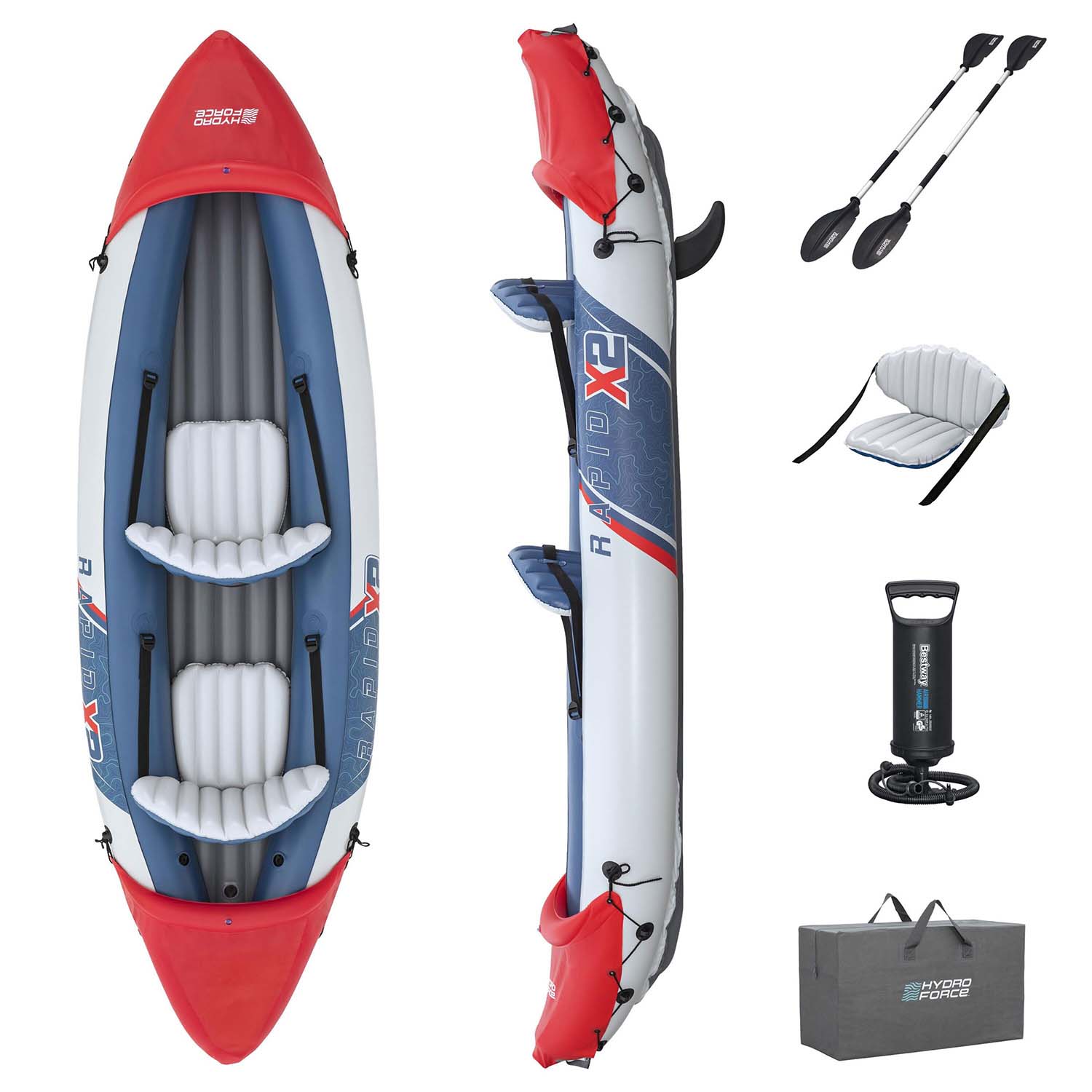 Täispuhutav Kayak Lite Rapid X2 321 x 88 cm Bestway 65077