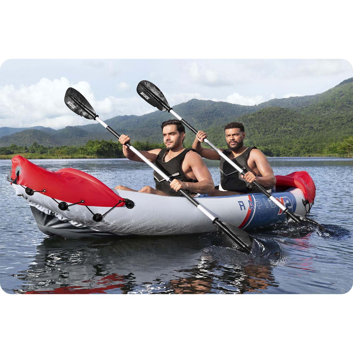 Täispuhutav Kayak Lite Rapid X2 321 x 88 cm Bestway 65077 - Image 9
