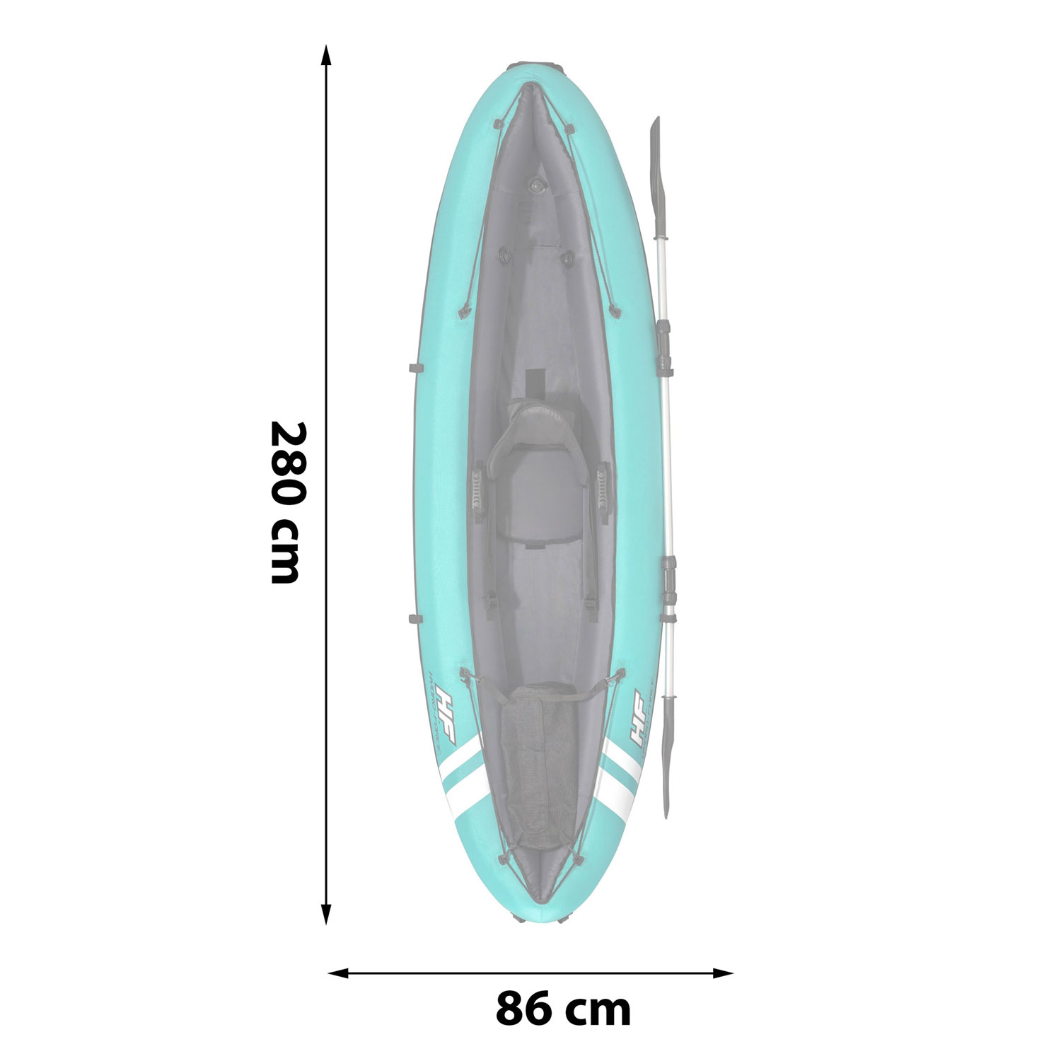Kayak Hydro-Force Ventura Eelite X1 Bestway 65118 - Image 7