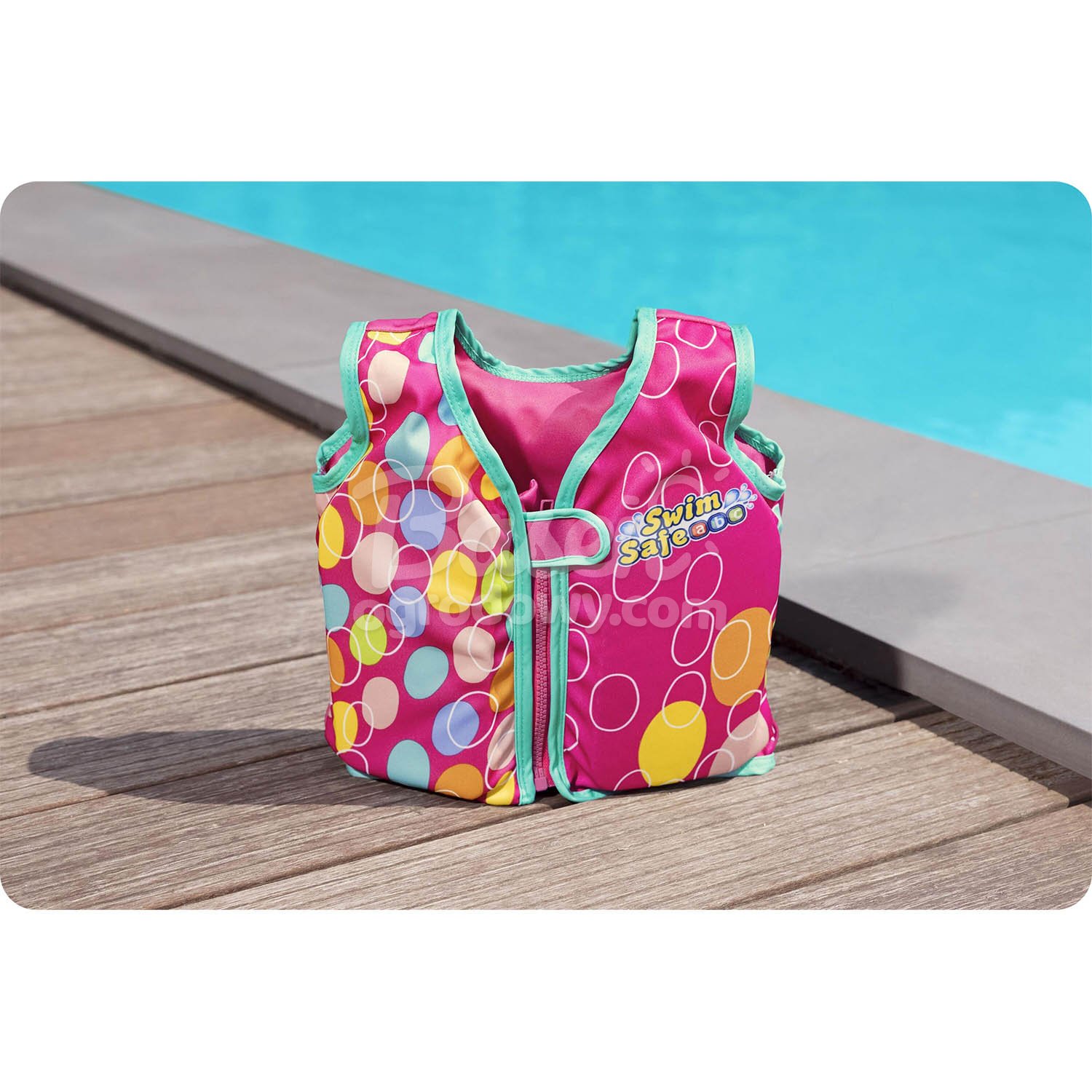 Bestway 32176 roosa ujumisvest lastele S/M - Image 6