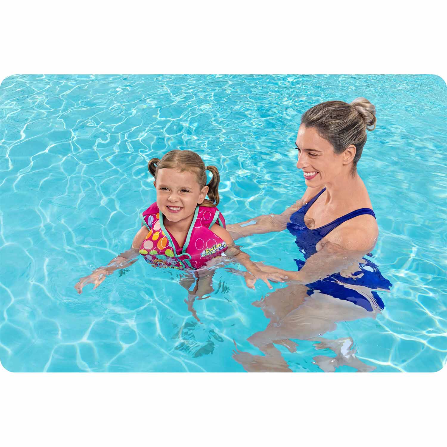 Laste ujumisvest roosa M/L Bestway 32177 - Image 6