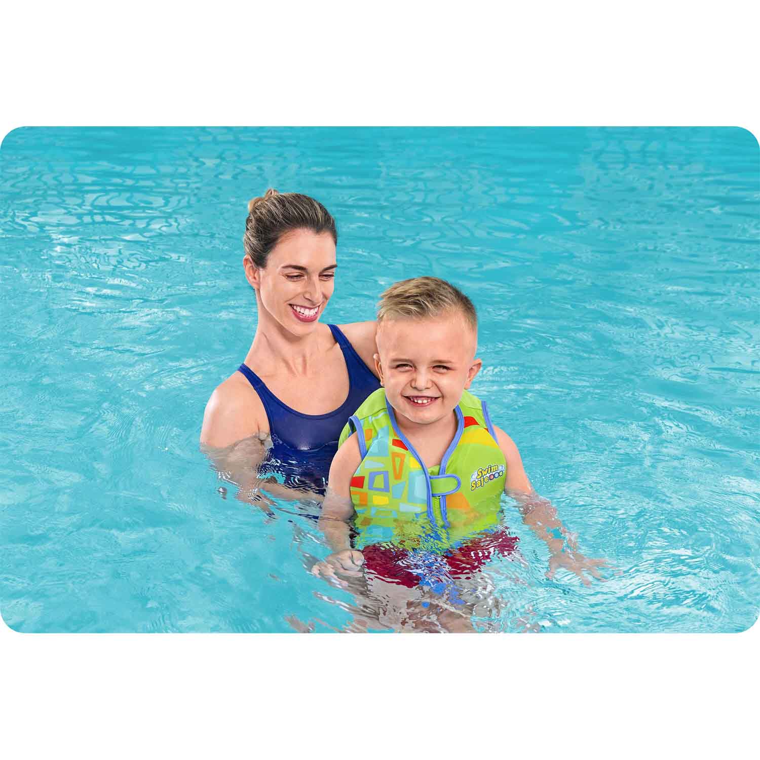 Roheline ujumisvest lastele M/L Bestway 32177 - Image 6