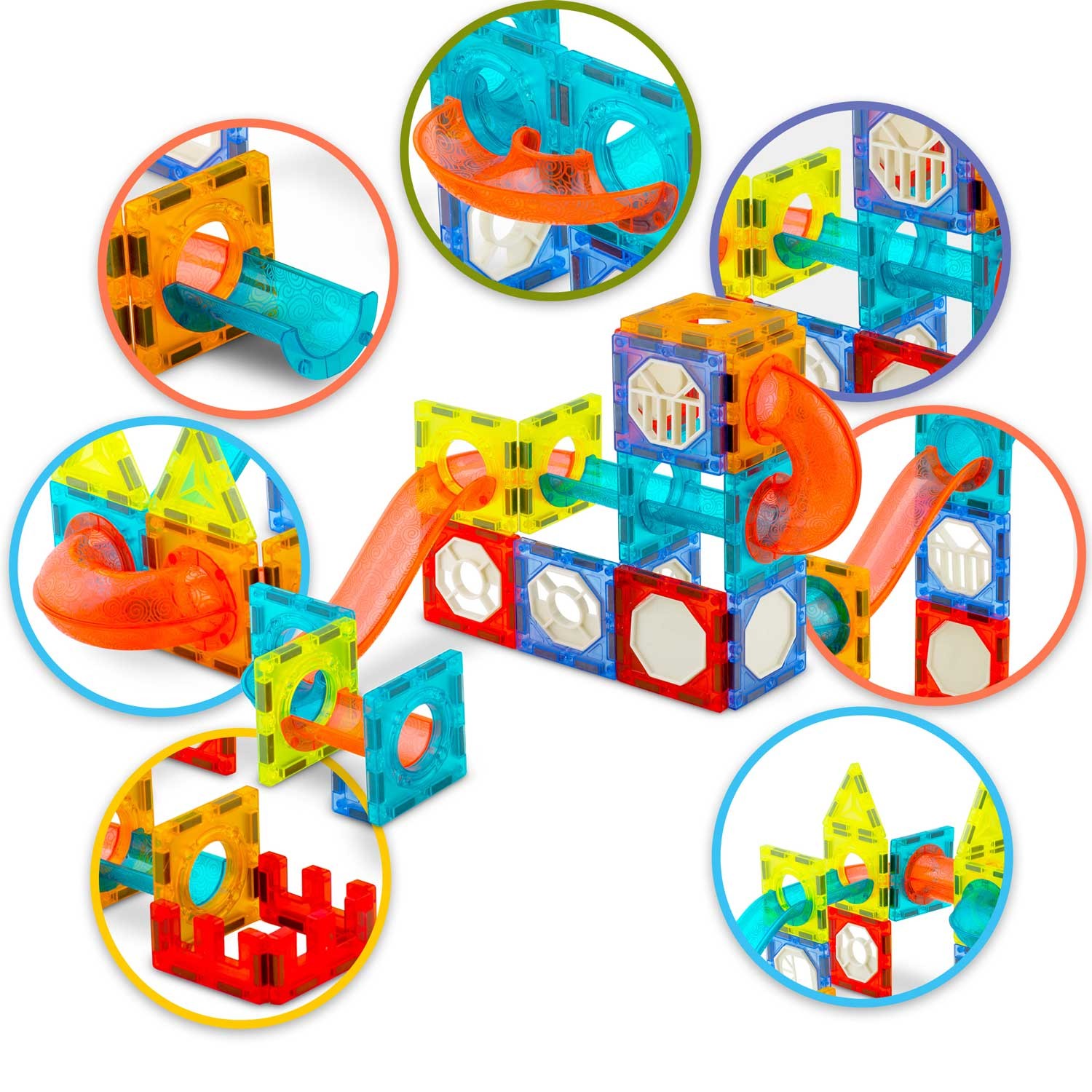 Magnetilised klotsid valgusega RK-763 Ricokids - Image 7