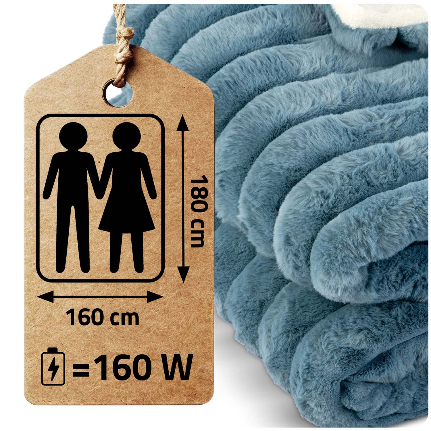 Elektriline tekk 180 x 160 cm Berdsen BD-963 - Image 8