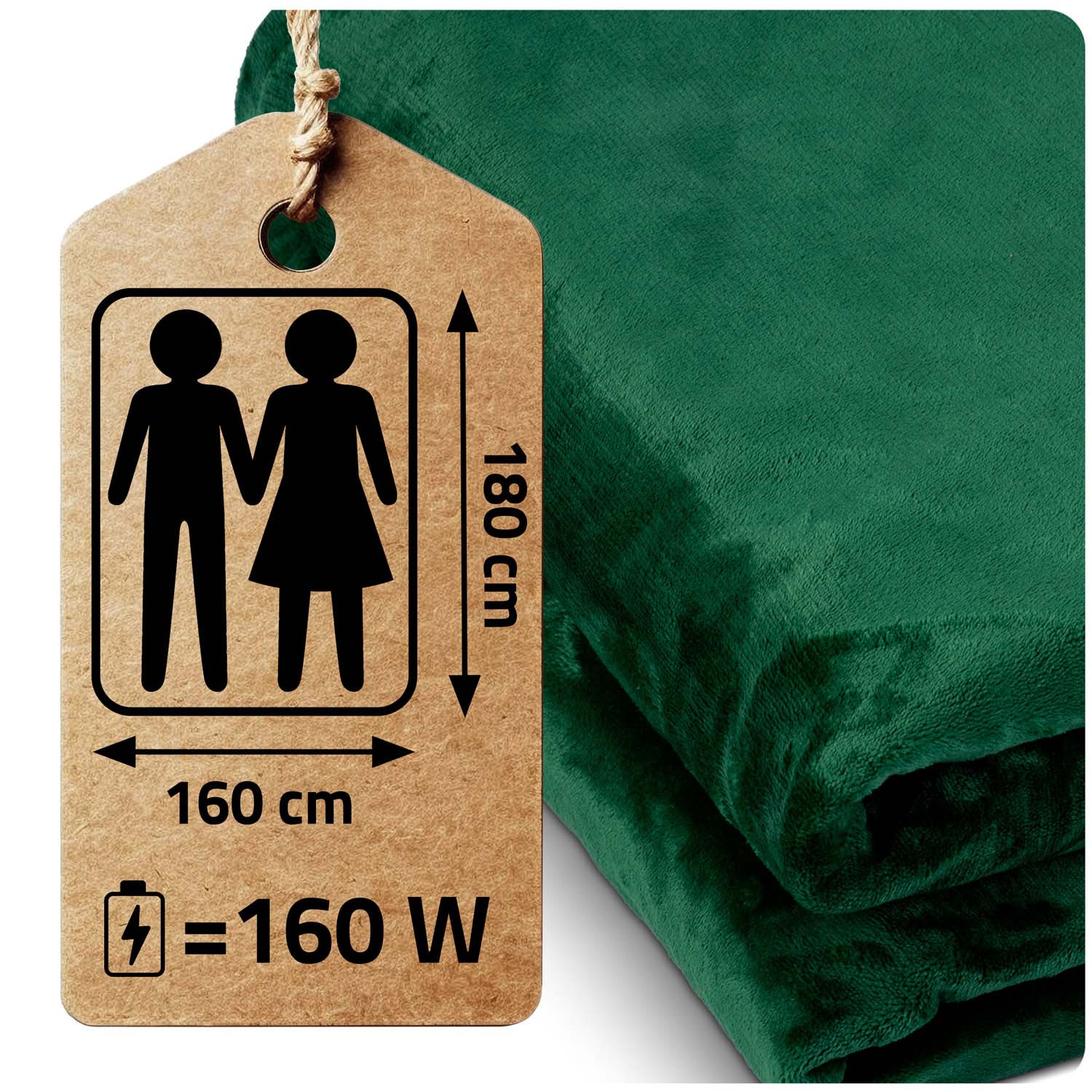 Elektriline tekk 180 x 160 cm Berdsen BD-960 - Image 9