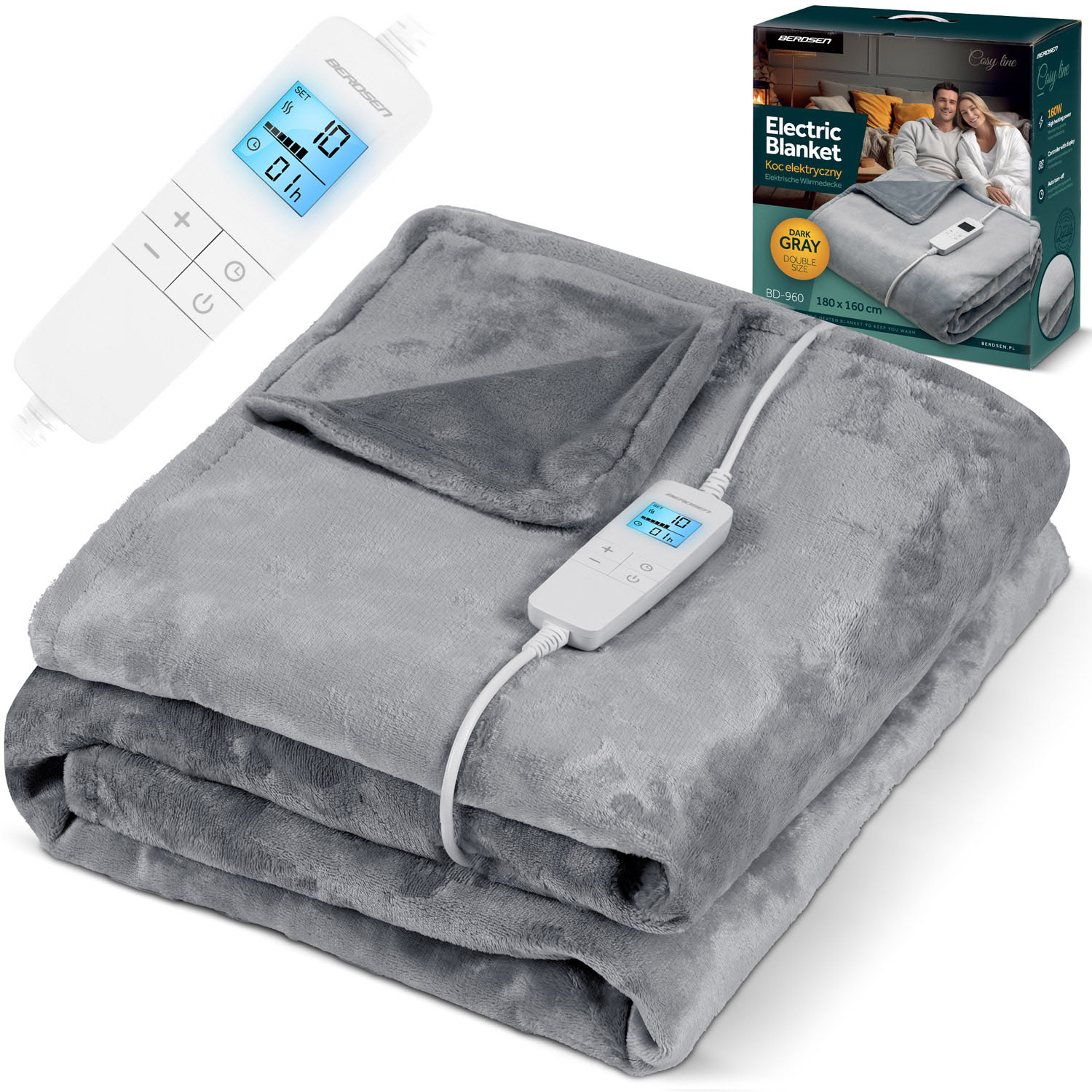 Elektriline tekk 180 x 160 cm Berdsen BD-960 - Image 9