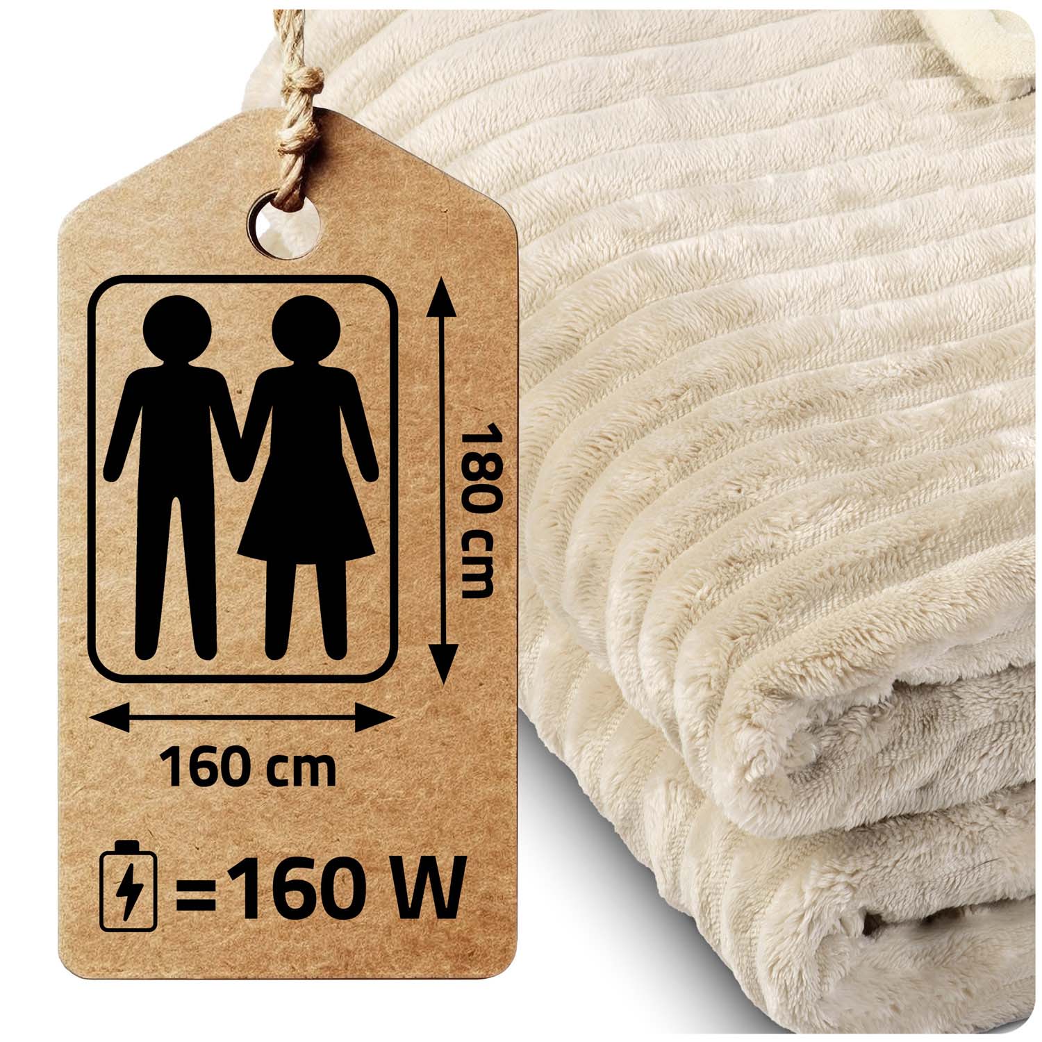 Elektriline tekk 180 x 160 cm Berdsen BD-961 - Image 10