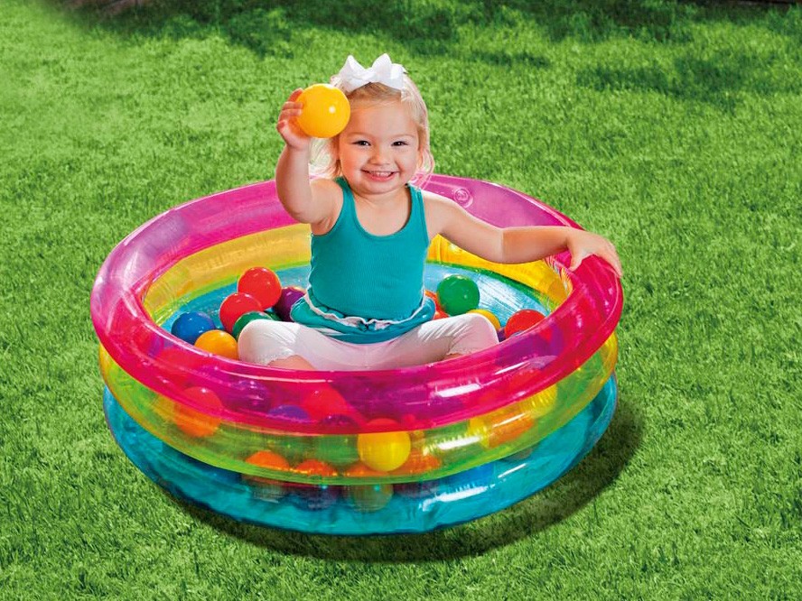 Täispuhutav mänguaedik pallidega 86 x 25 cm INTEX 48674 - Image 4