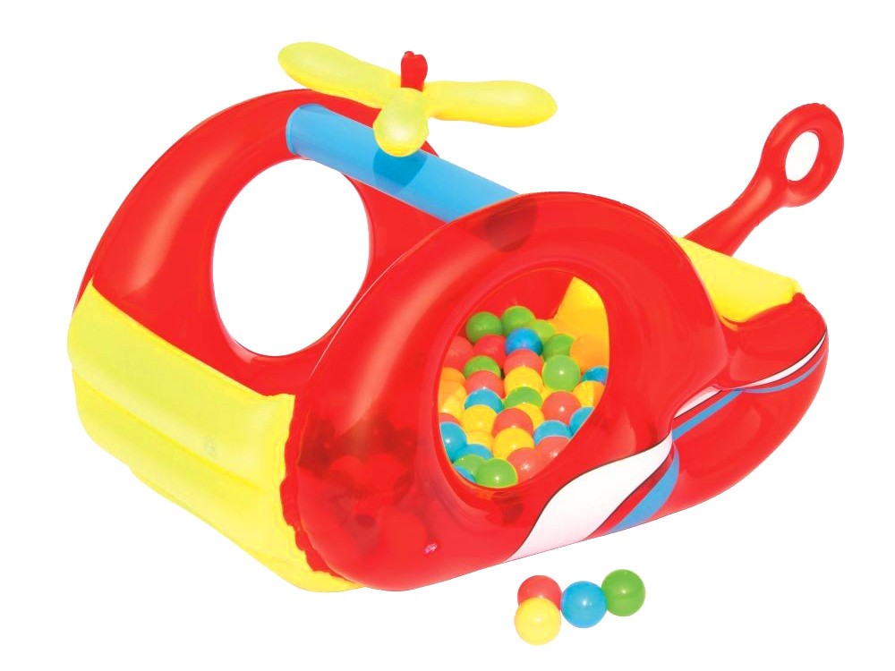 Helikopteri mänguaedik + 50 palli Bestway 52183