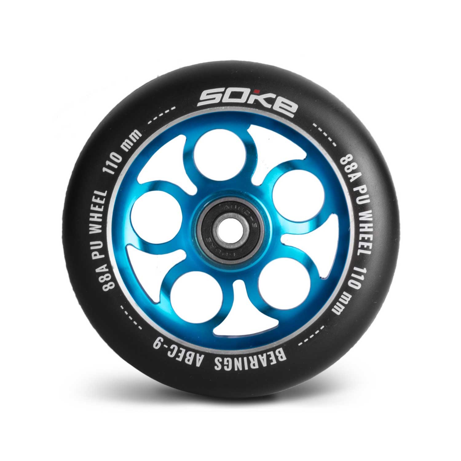 Tõukeratta rattad 110 mm sinised 2 tk - Image 2