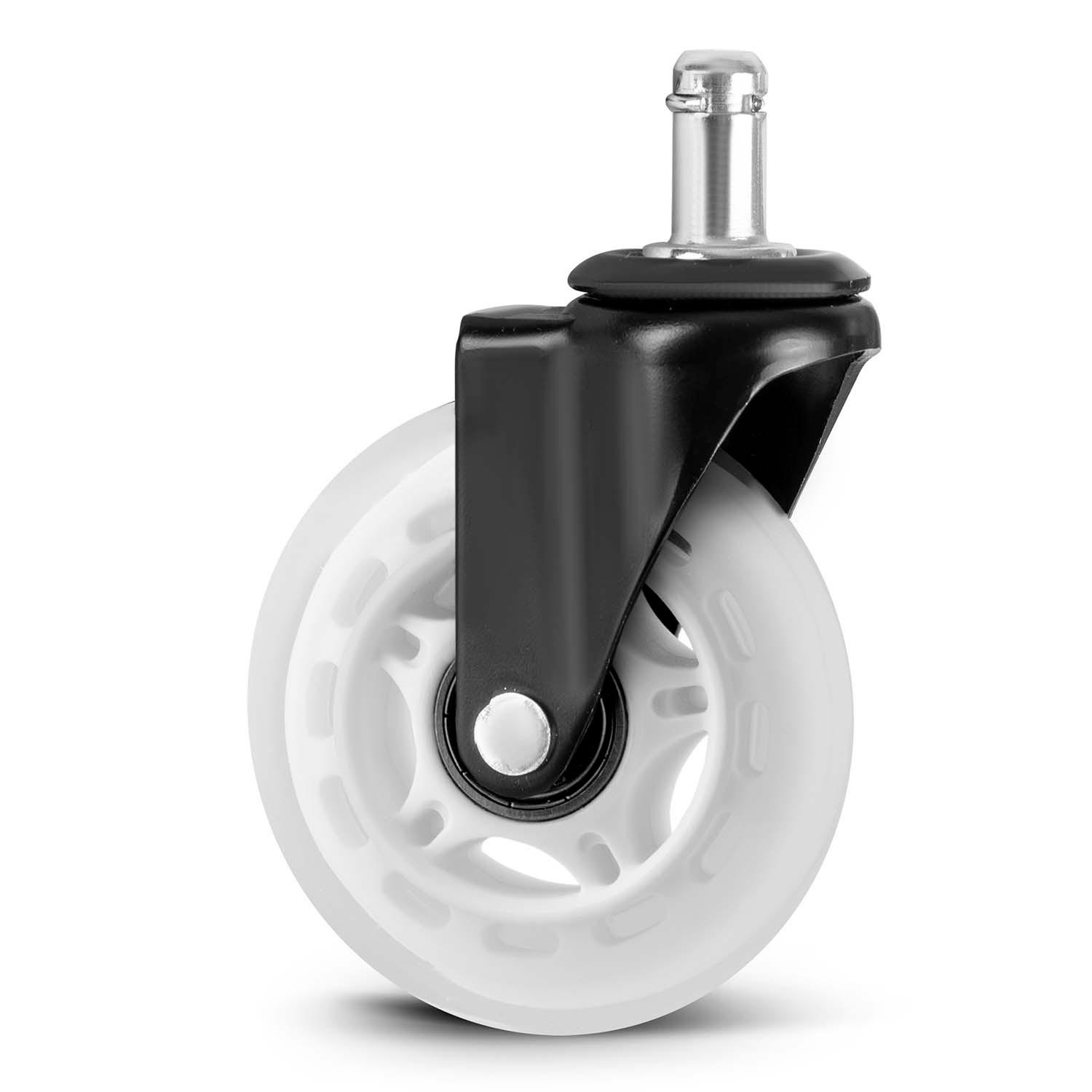 Läbipaistvad kummist rattad Sofotel tugitoolidele, 5 tk. - Image 6