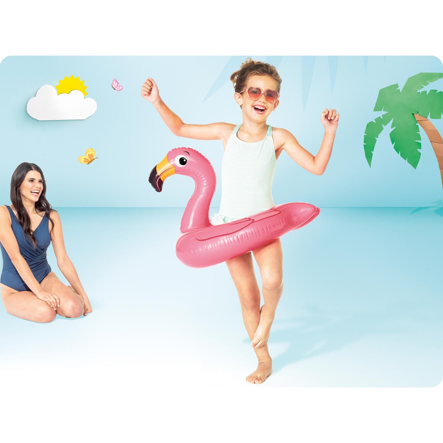 INTEX 59220 Flamingo ujumisrõngas - Image 3
