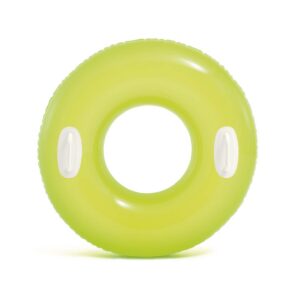 Ujumisrõngas käepidemetega 76 cm kollane INTEX 59258