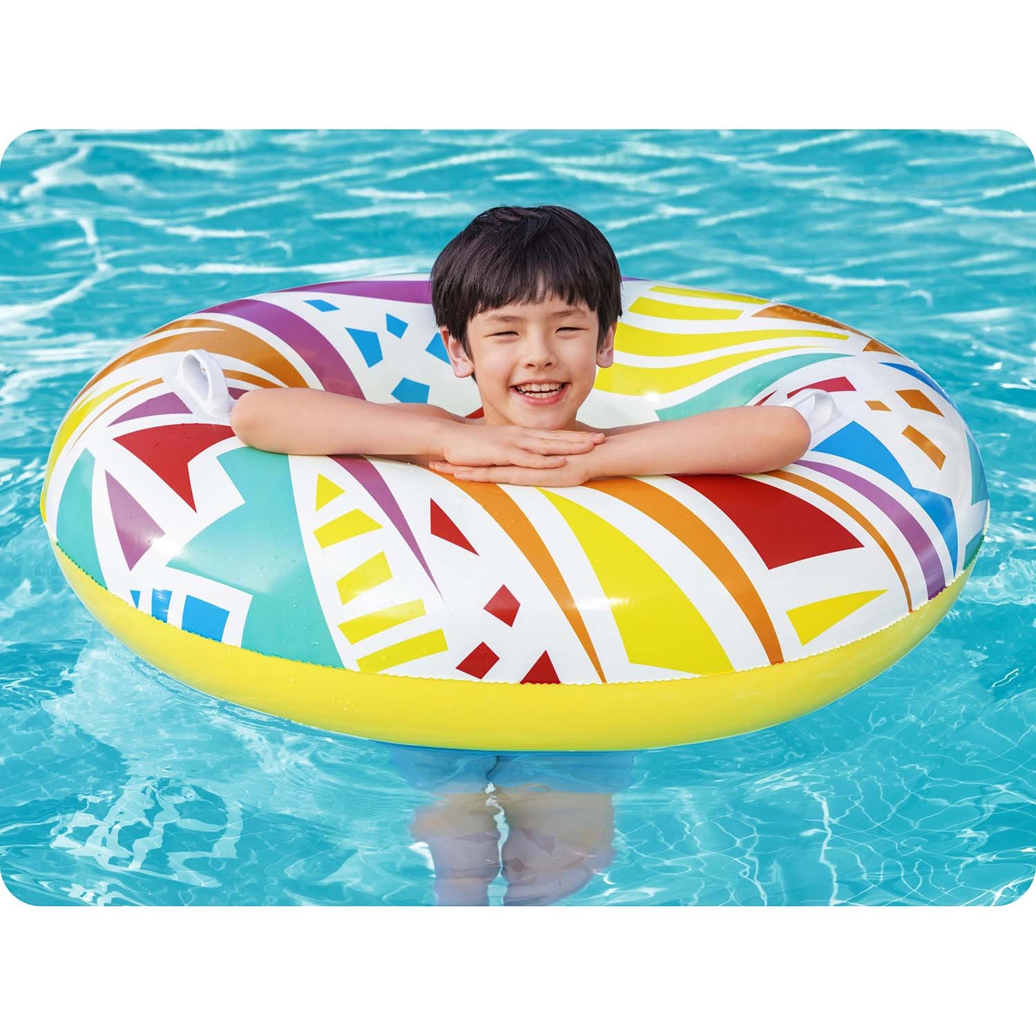 Ujumisrõngas 107cm Bestway 36228 valge - Image 10