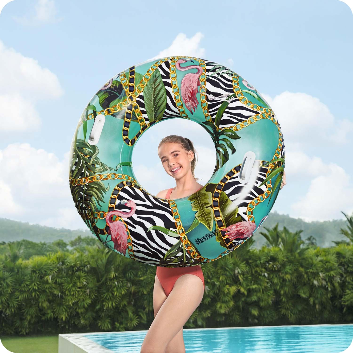 Ujumisrõngas 114 cm Bestway 36302 - Image 4