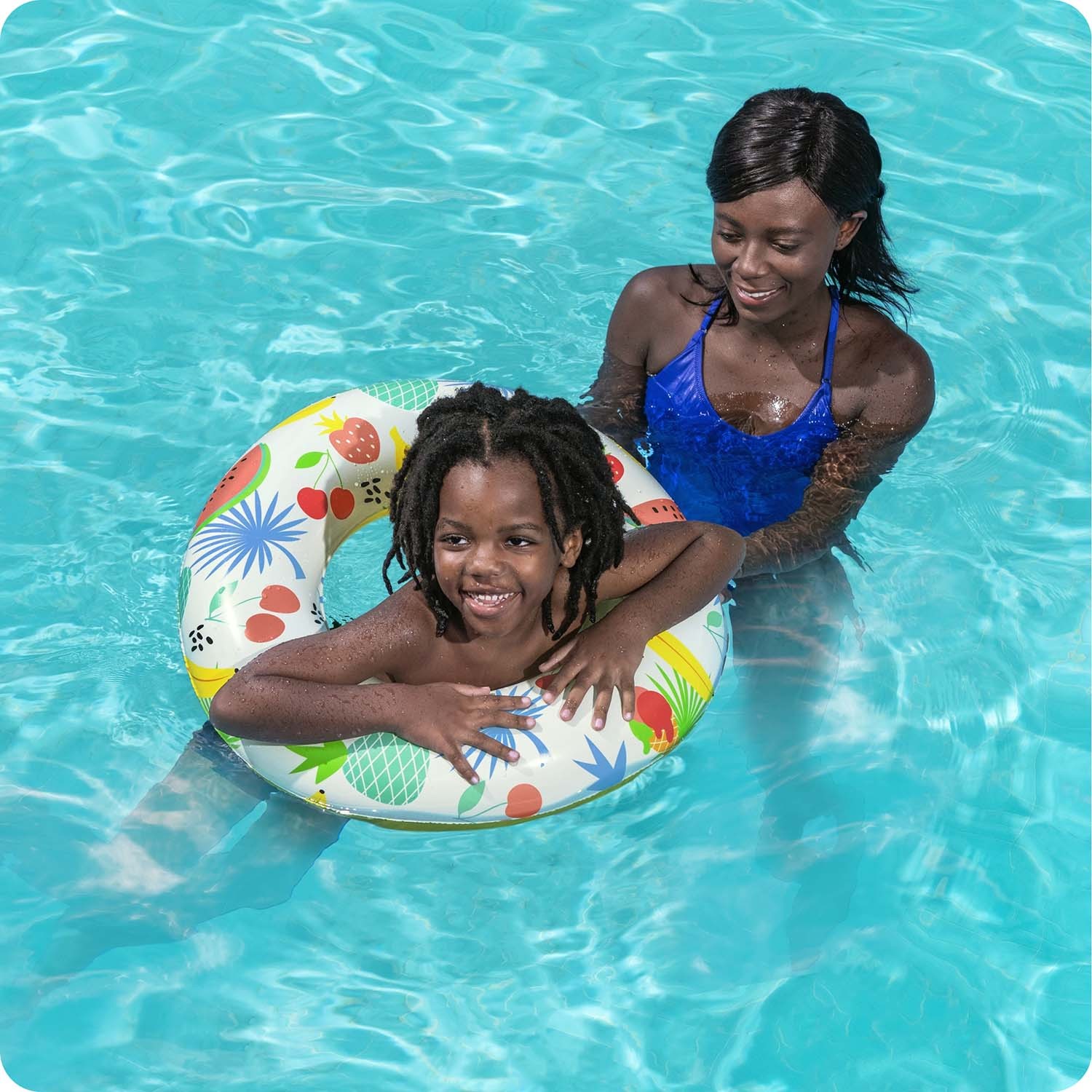 Arbuusikujuline ujumisrõngas 61 cm Bestway 36014 - Image 5