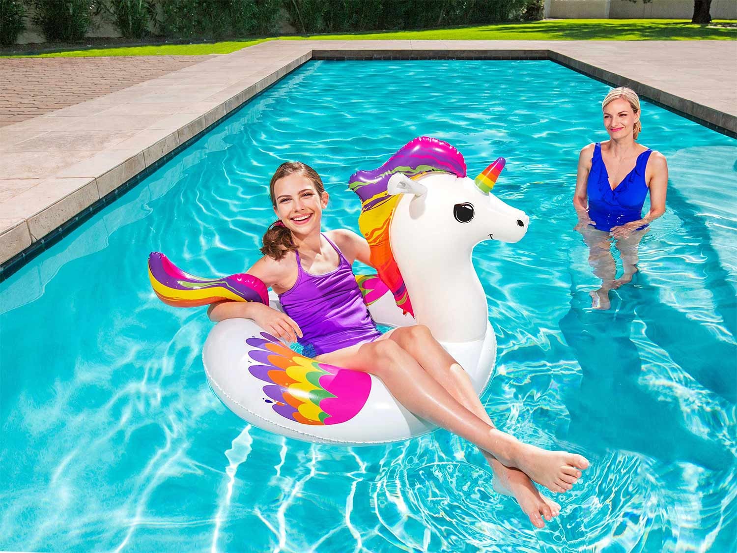 Bestway ükssarviku ujumisrõngas - Image 2