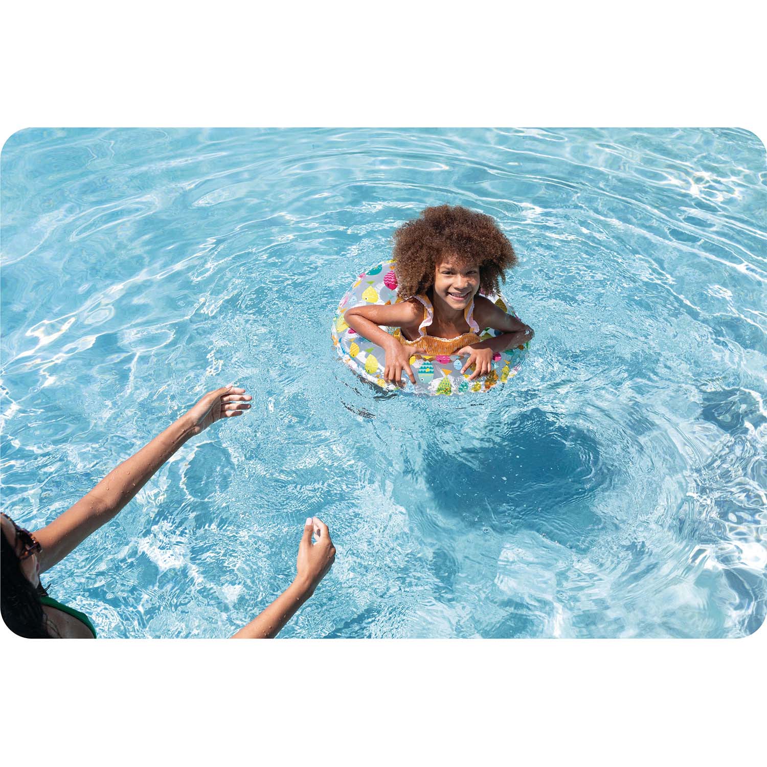 Värviliste kalade ujumisrõngas 61 cm INTEX 59241 - Image 6