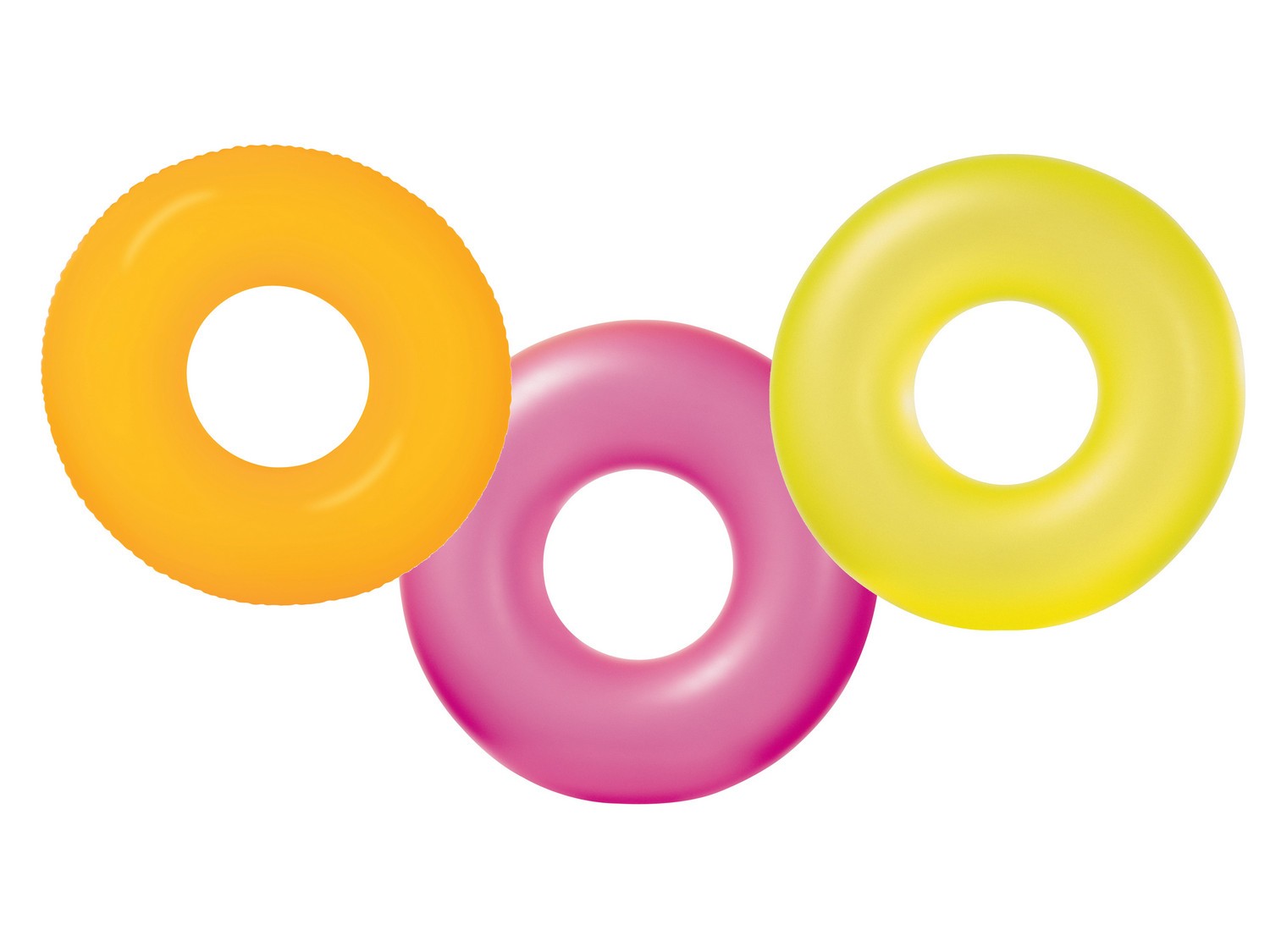 Neoon ujumisrõngas läbimõõt 91 cm - 3 värvi INTEX 59262 kollane - Image 6