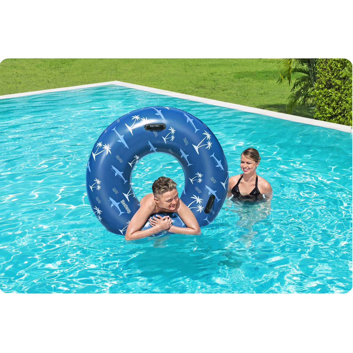 Sinine ujumisrõngas Bestway 36353 - Image 6