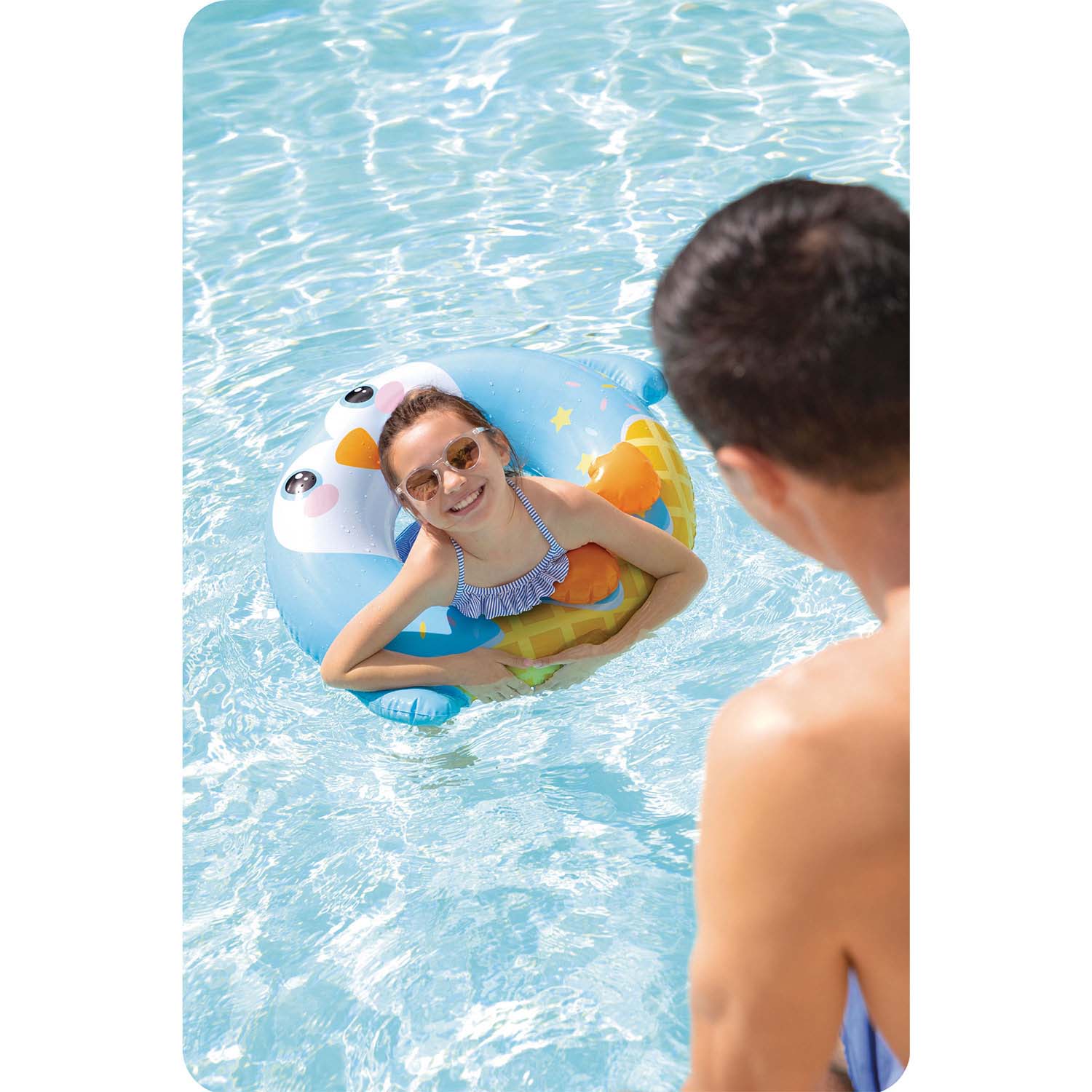 Pingviiniujumisrõngas 81 cm INTEX 59266 - Image 6