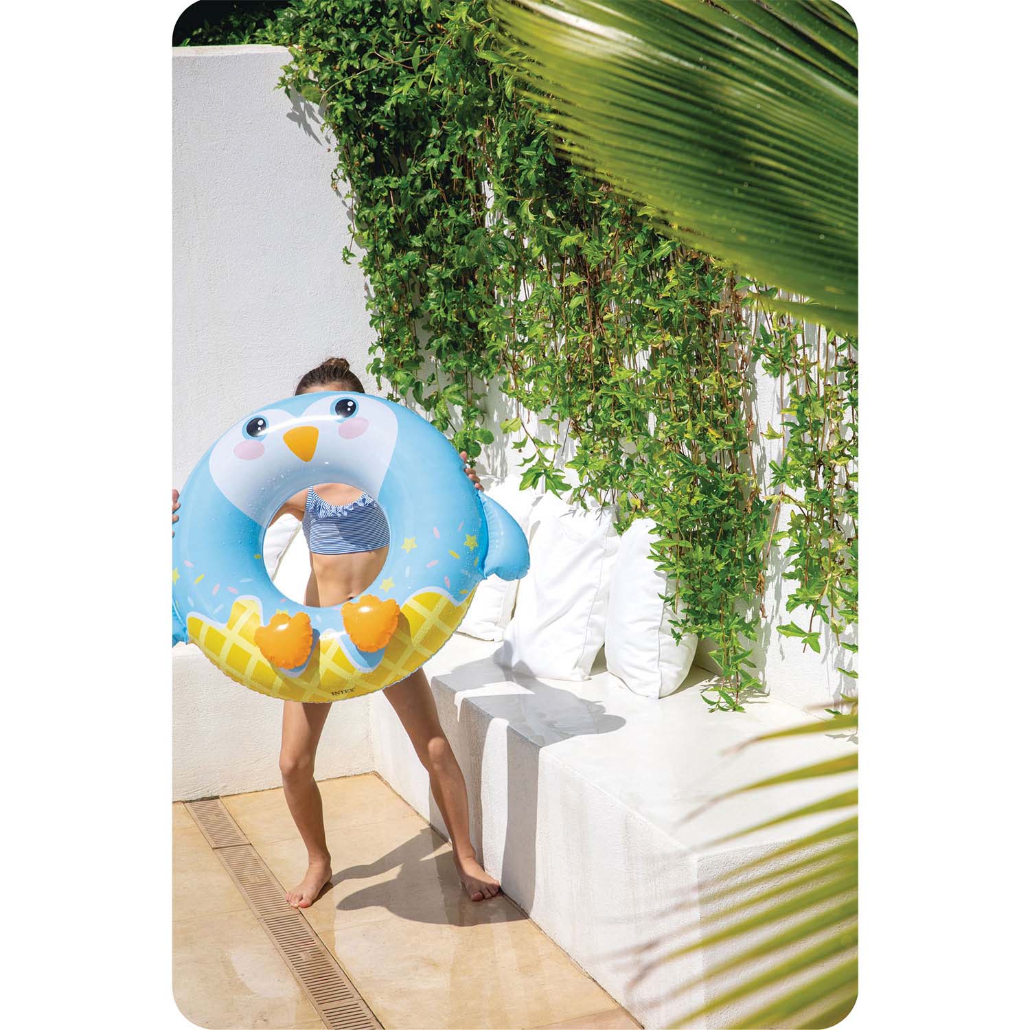 Pingviiniujumisrõngas 81 cm INTEX 59266 - Image 8