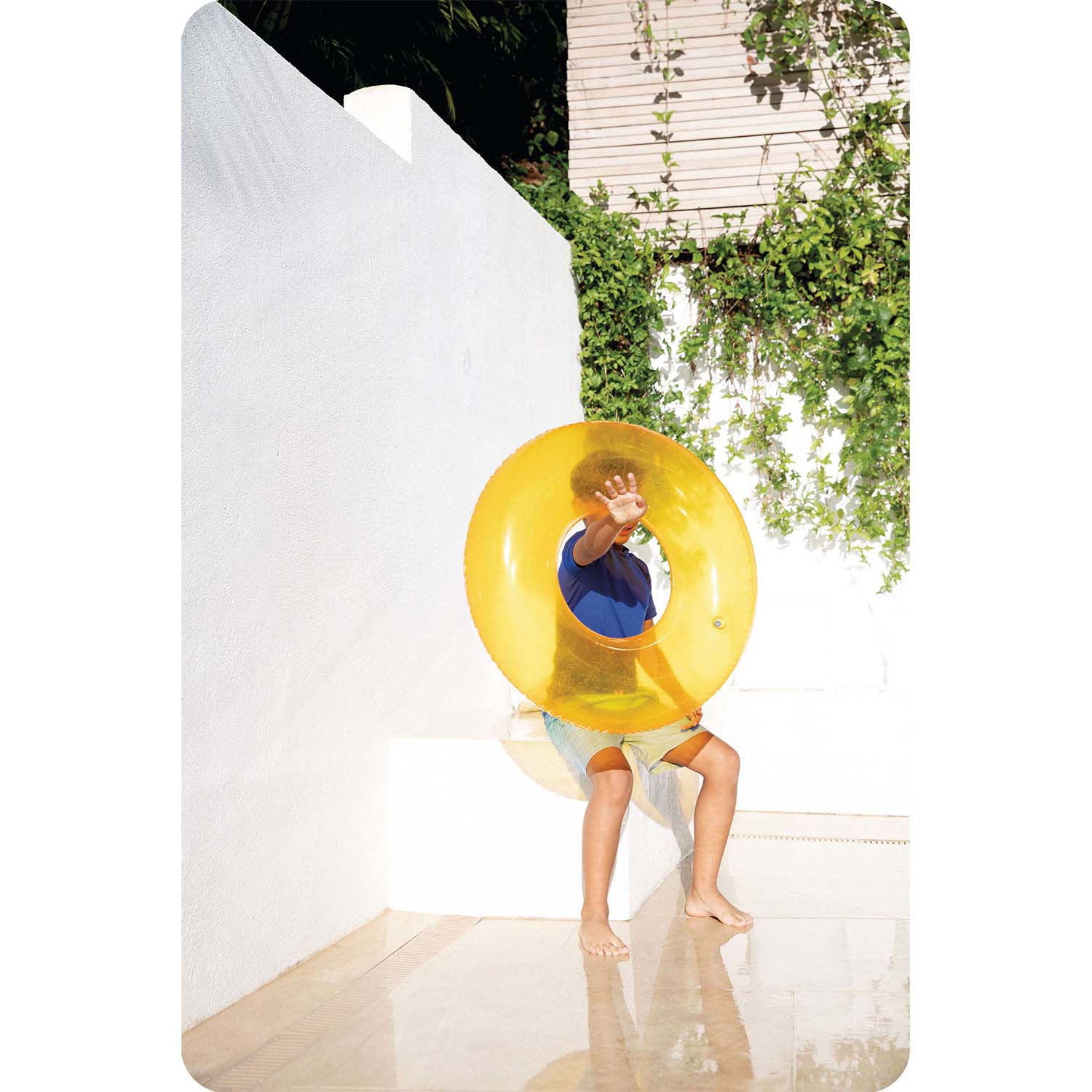 Oranž ujumisrõngas 76 cm INTEX 59260 - Image 2