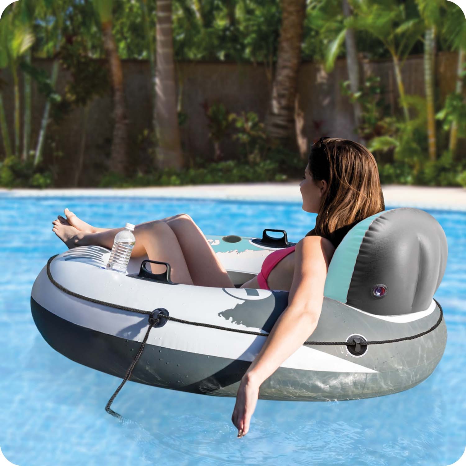 River Run ujumisrõngas 135 cm 2 käepidemega Intex 56825 - Image 5