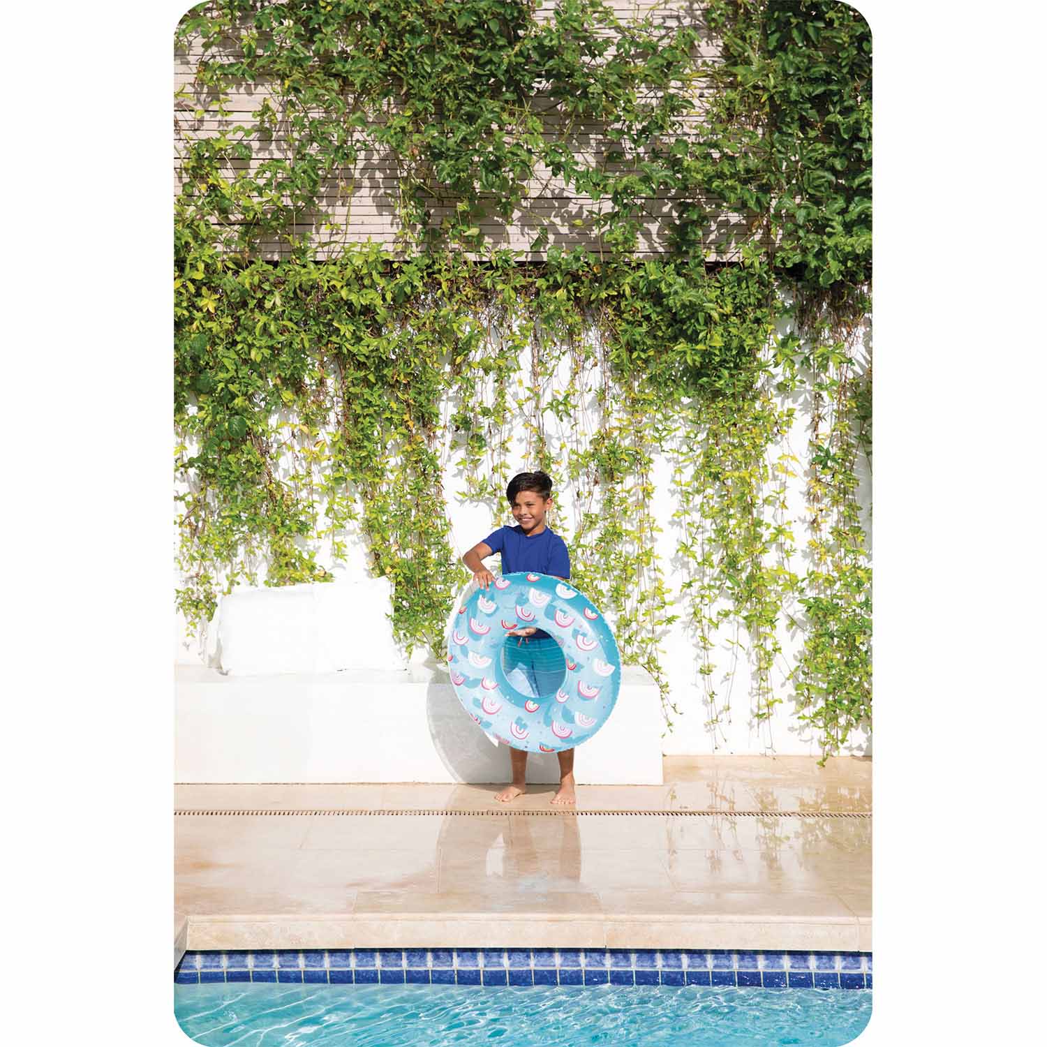 Vikerkaarevärviline ujumisrõngas 81 cm INTEX 59259 - Image 4