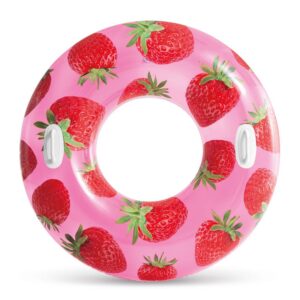 Maasikaunis ujumisrõngas 107 cm INTEX 56261