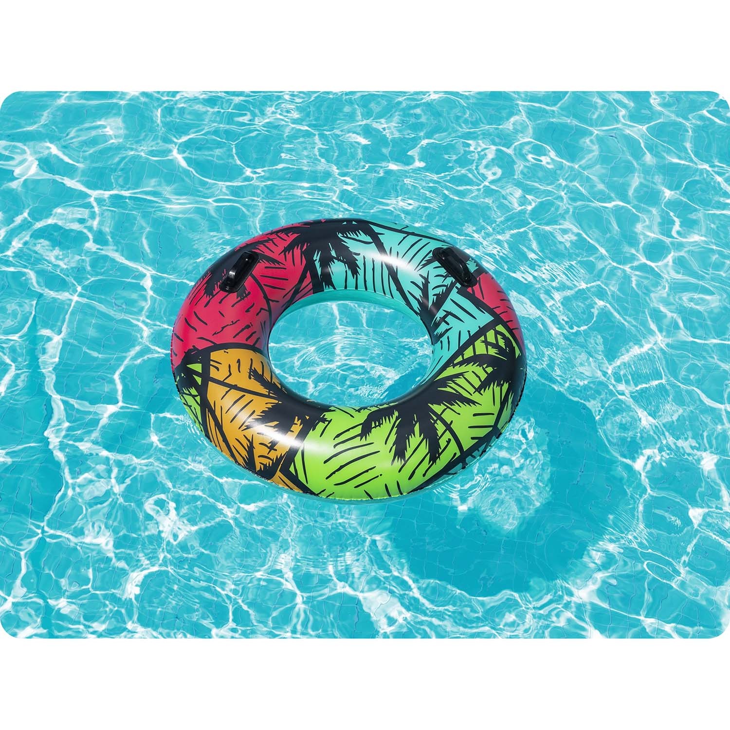Türkiissinine ujumisrõngas 91 cm Bestway 36350 - Image 8