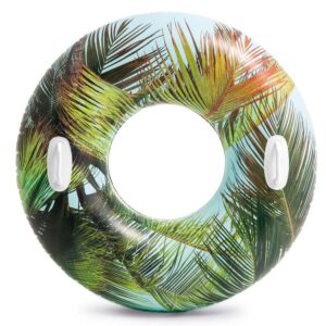 Rohelise palmiga ujumisrõngas 97 cm XL INTEX 58263