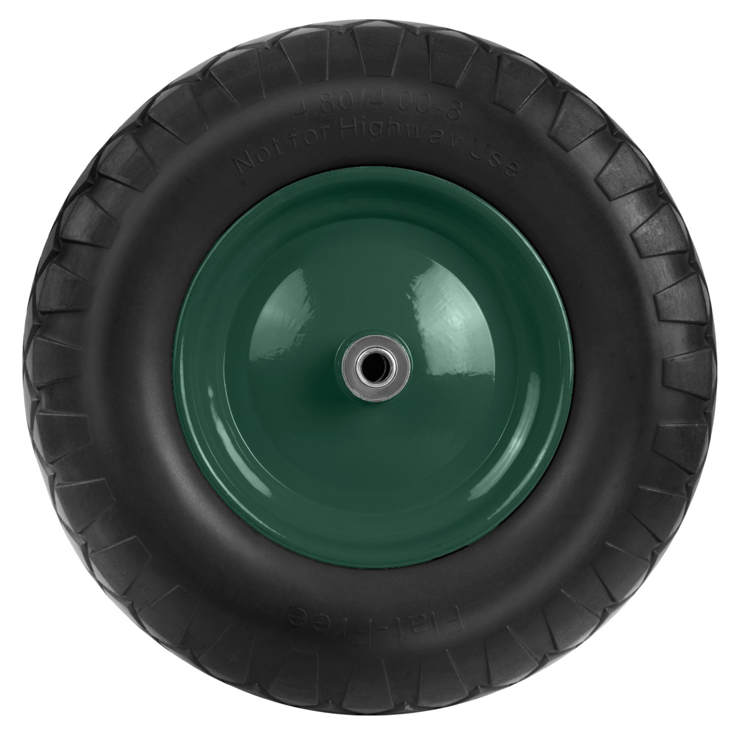 Tubeless käsikäru ratas 4.00-8 must ja roheline Humberg - Image 2