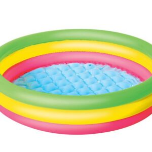 Värviline täispuhutav bassein 102 x 25 cm Bestway 51104