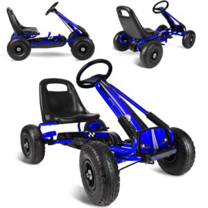Laste pedaalidega gokart RK-594 sinine