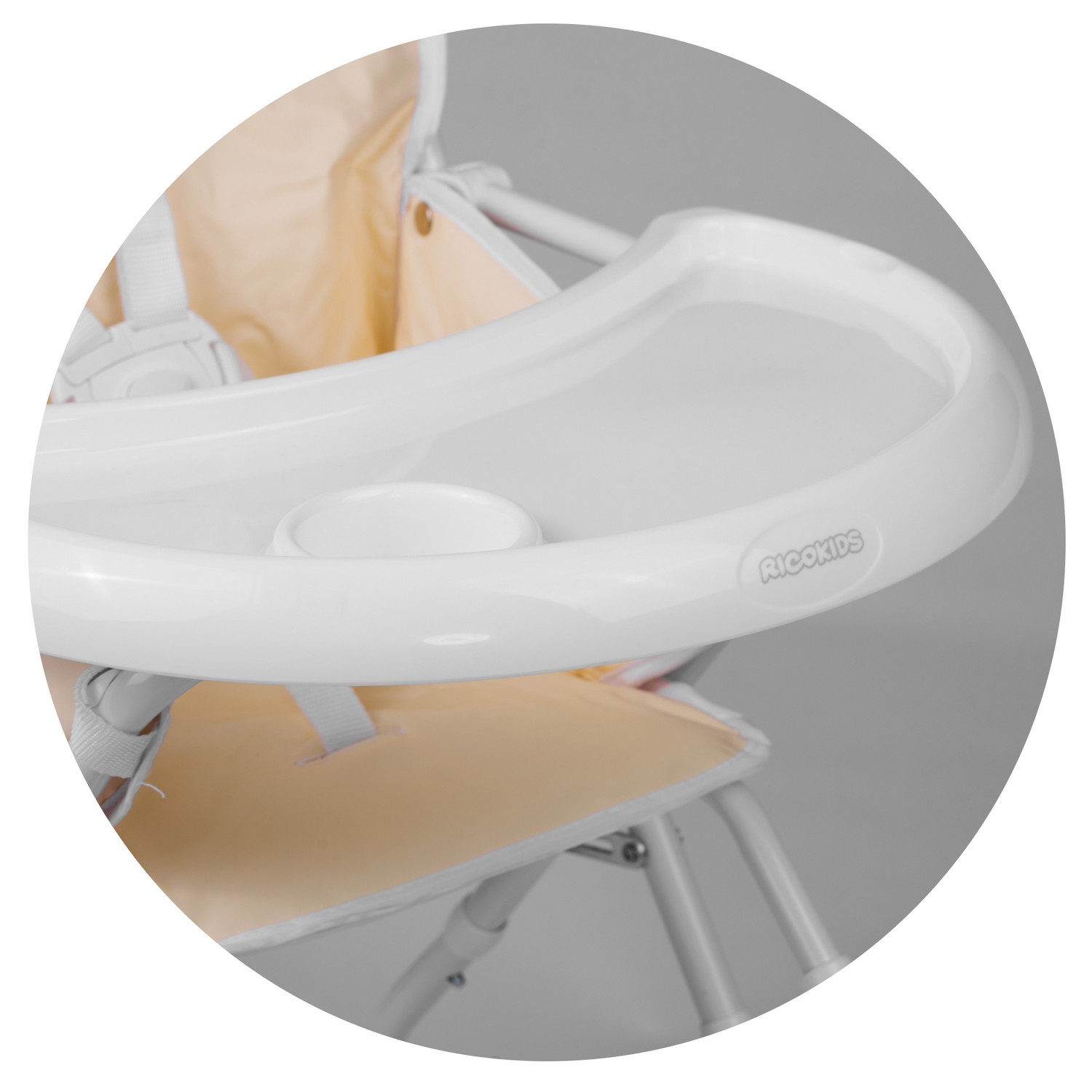 Ricokids FANDO kreemikas söögitool lauaga + tasuta korv - Image 4