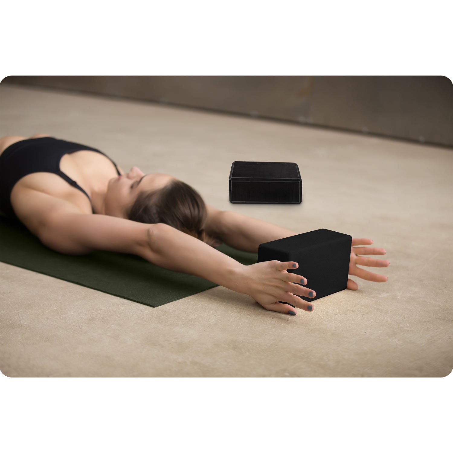 Jooga vahtkuup - 2 tk komplekt NS-962 must - Image 9