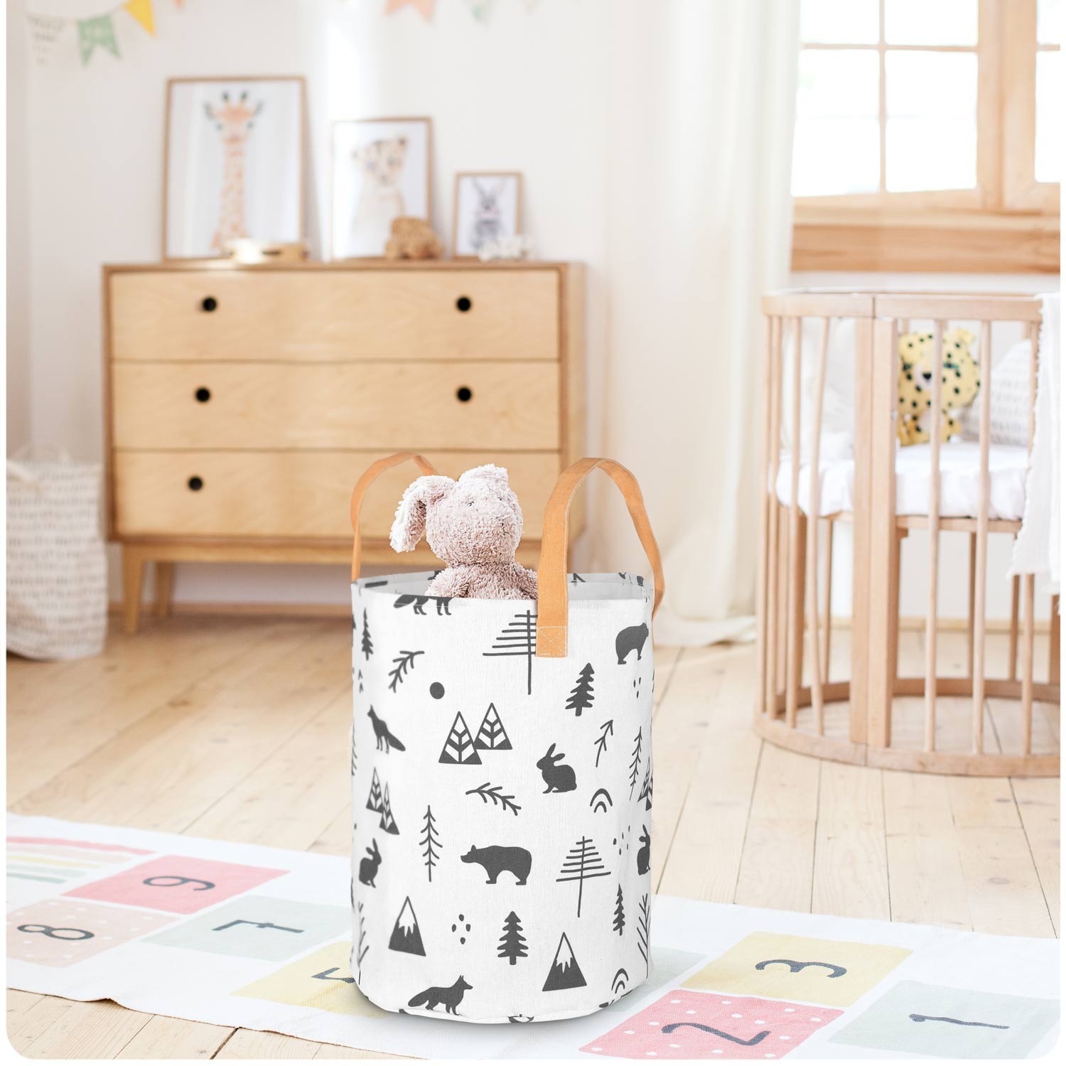 Nukido mänguasjakorv - valge - Image 10