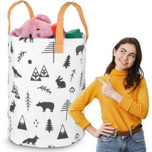 Nukido mänguasjakorv - valge