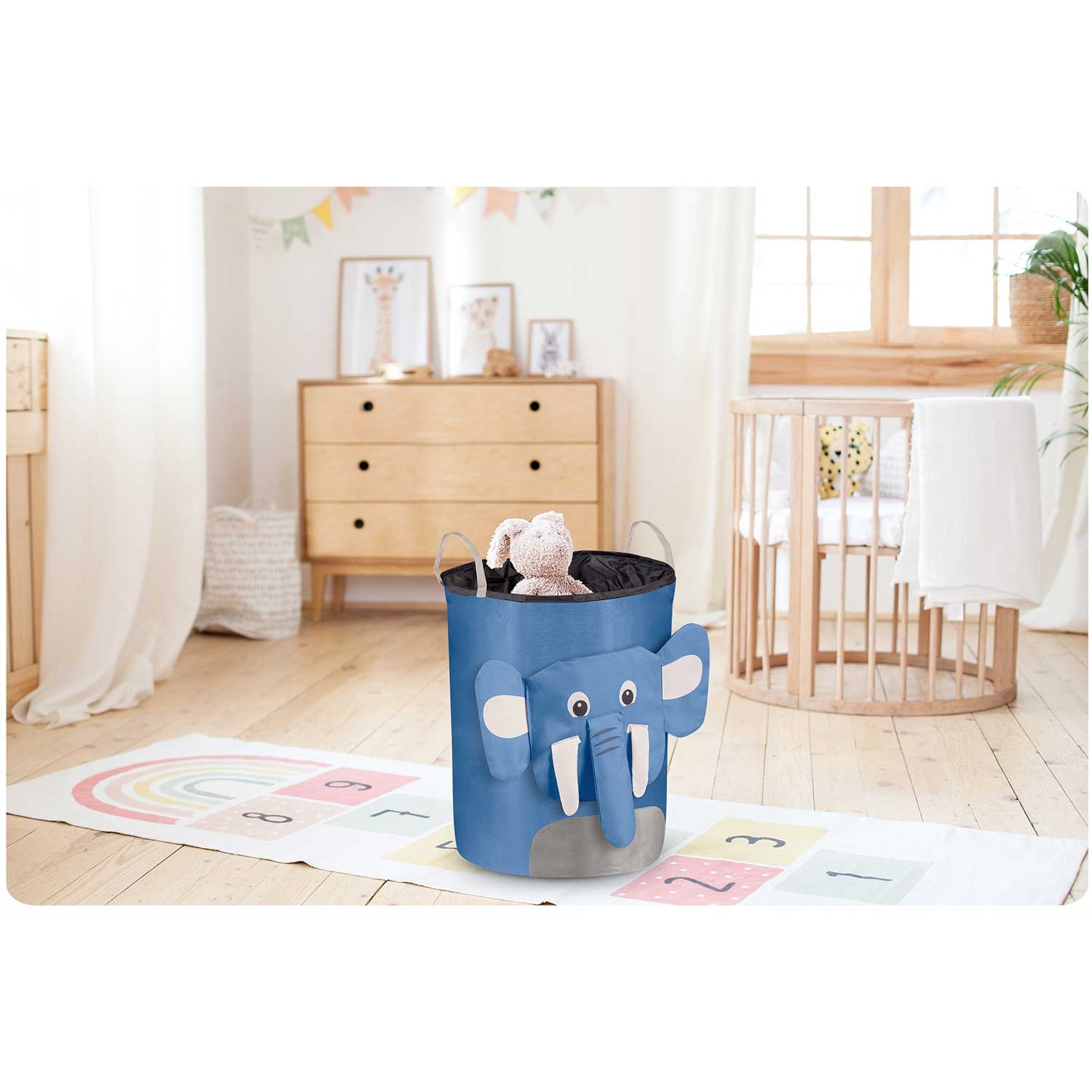 Nukido mänguasjakorv - sinine elevant - Image 8