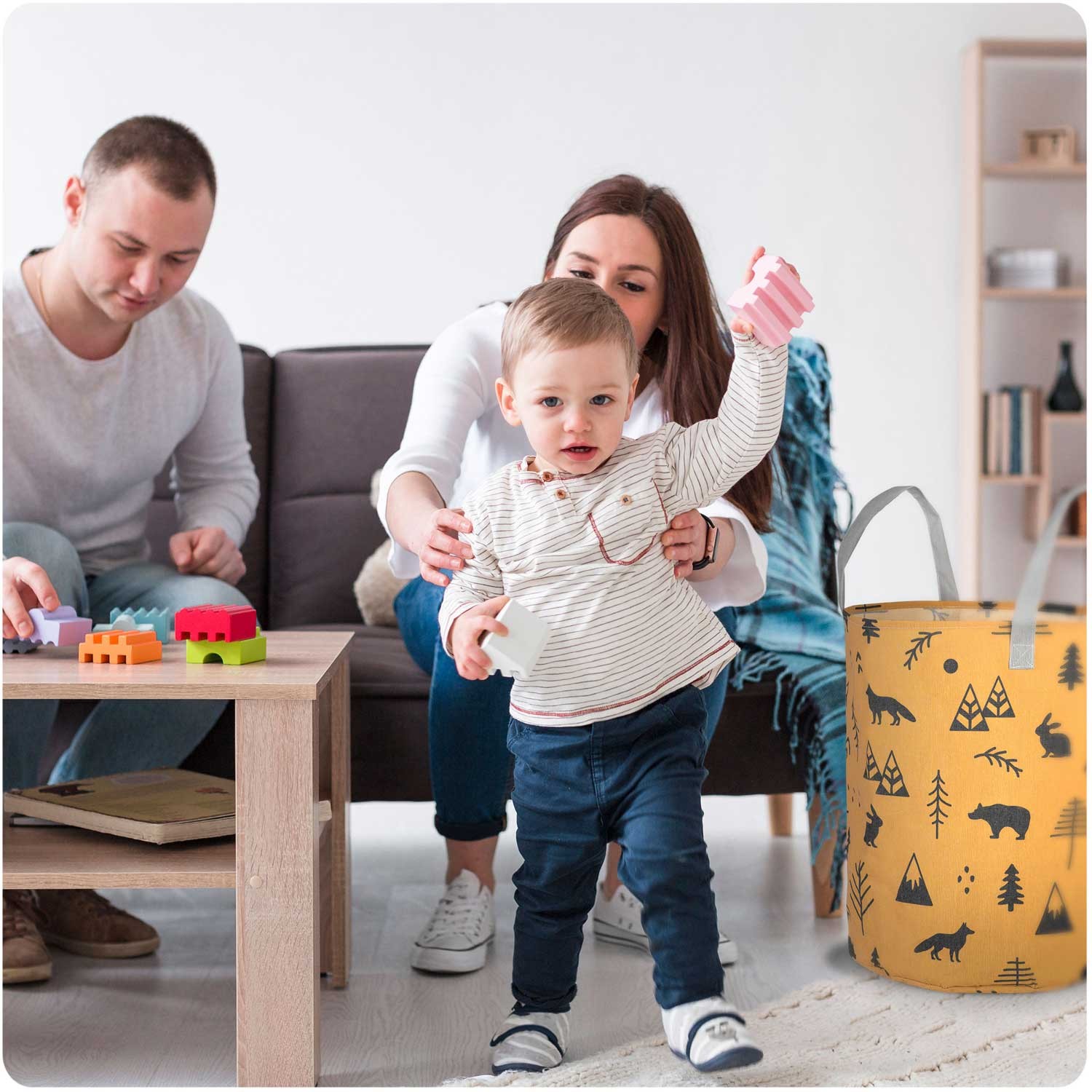 Nukido mänguasjakorv - oranž - Image 7