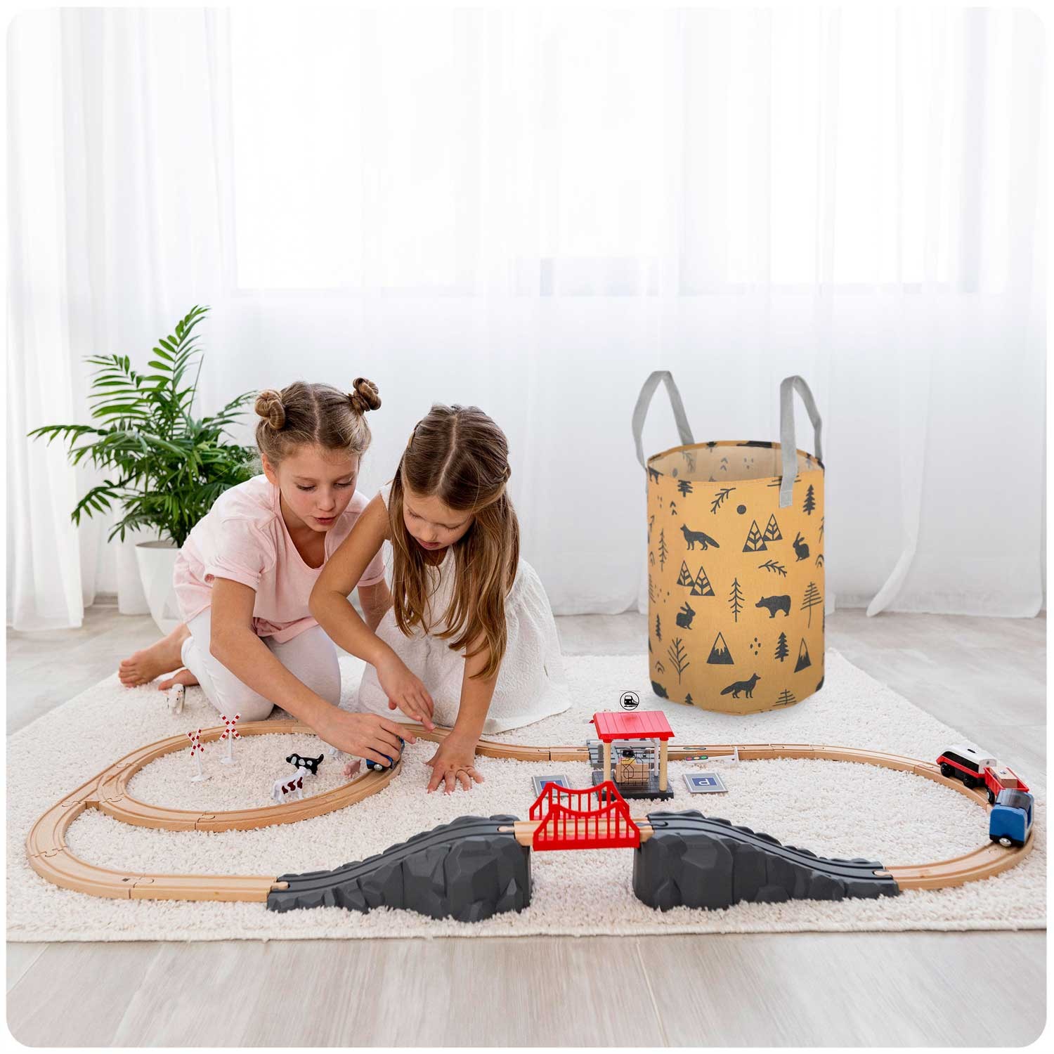 Nukido mänguasjakorv - oranž - Image 9