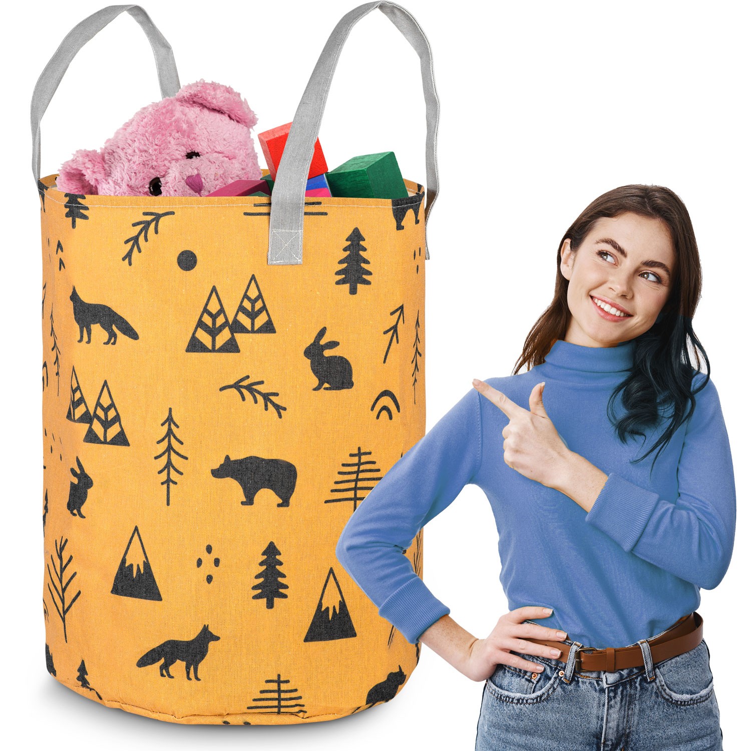 Nukido mänguasjakorv - oranž