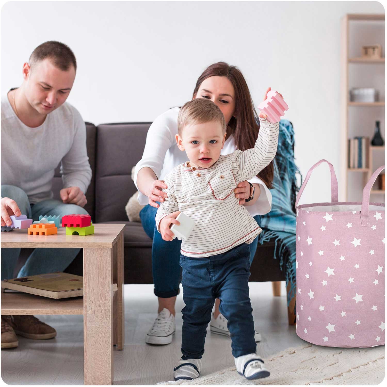 Nukido mänguasjakorv - roosa - Image 8