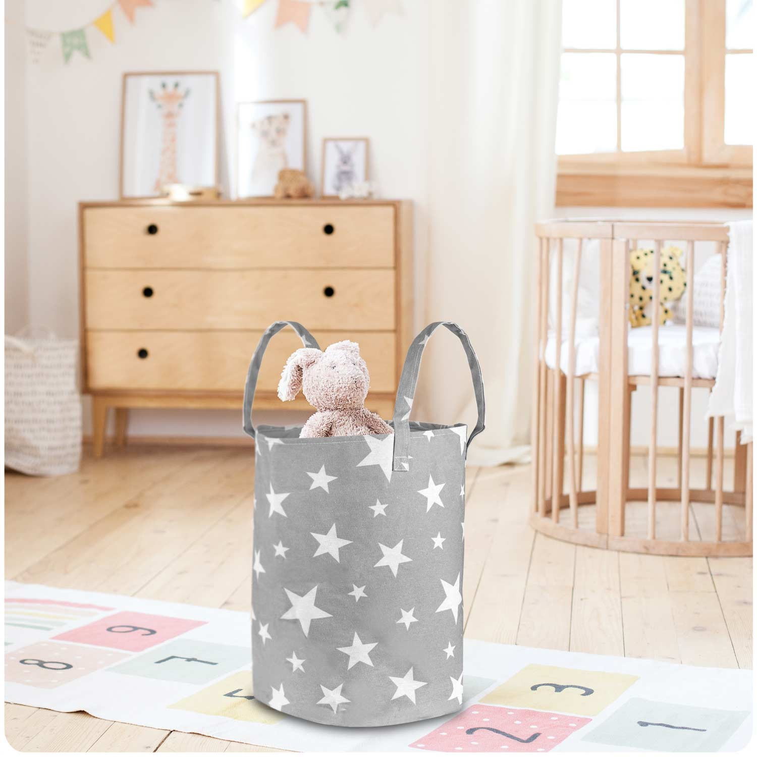 Nukido mänguasjakorv - hall tähtedega - Image 9