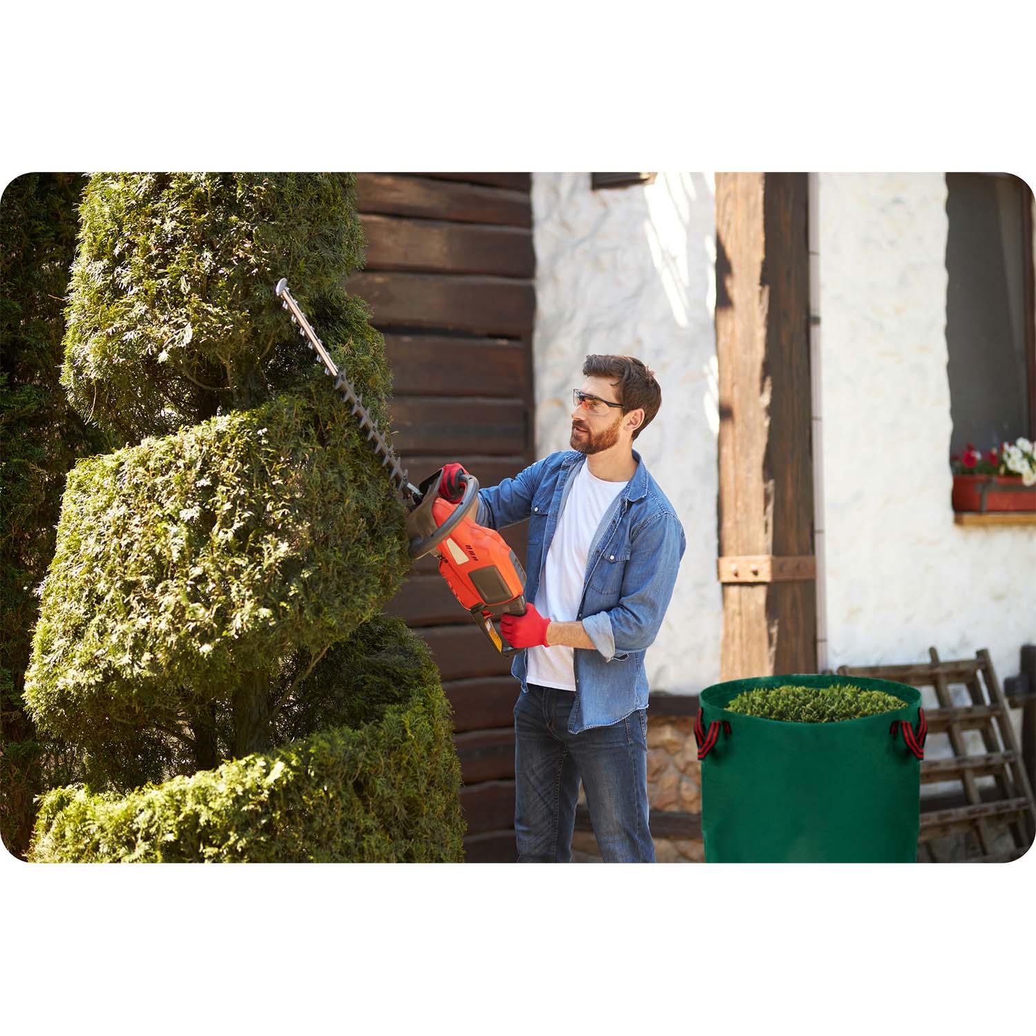 Aialehtede korv 272 l Plonos PL-524 roheline - Image 9