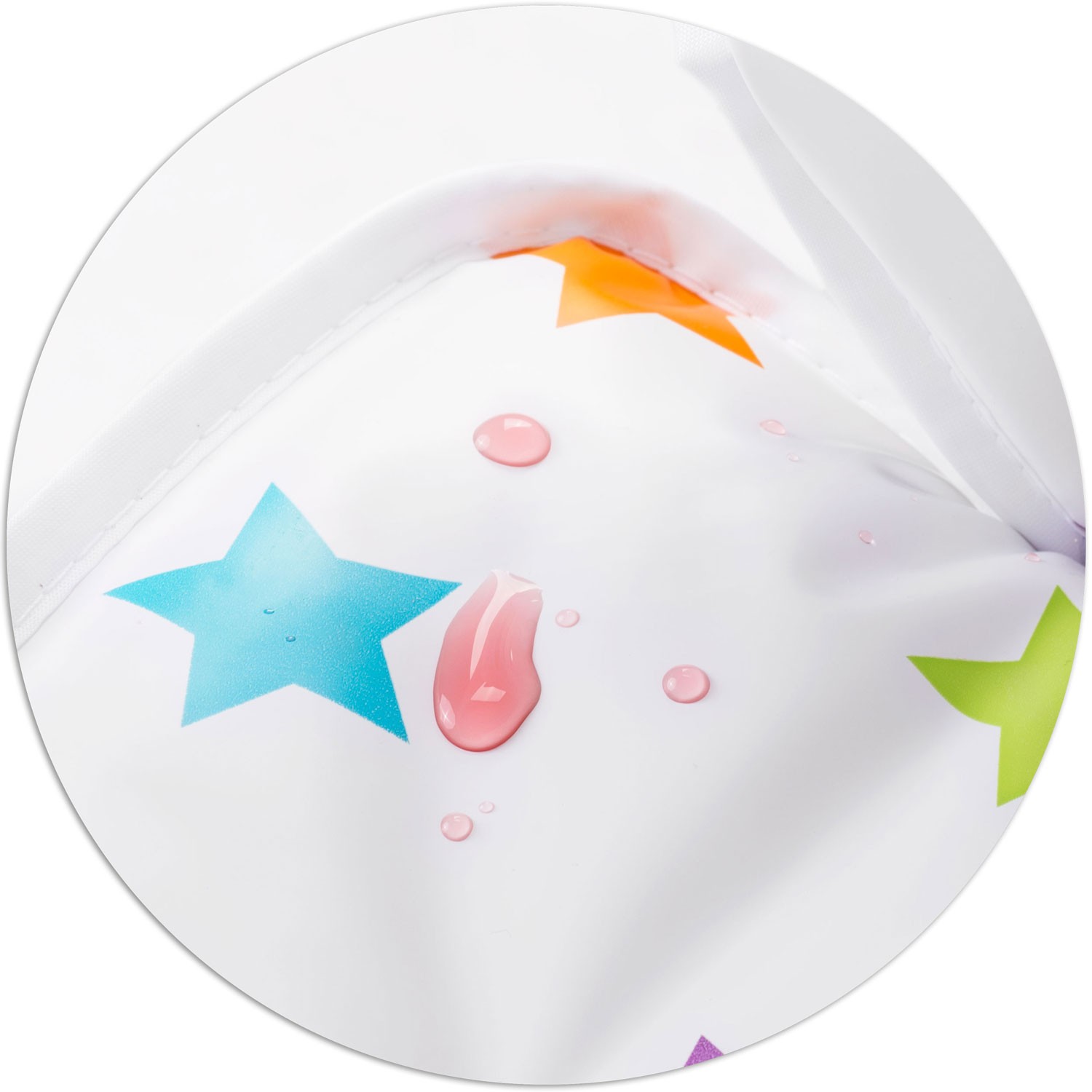 Eldo söötmistool, valge ja hall tähtedega - Image 6