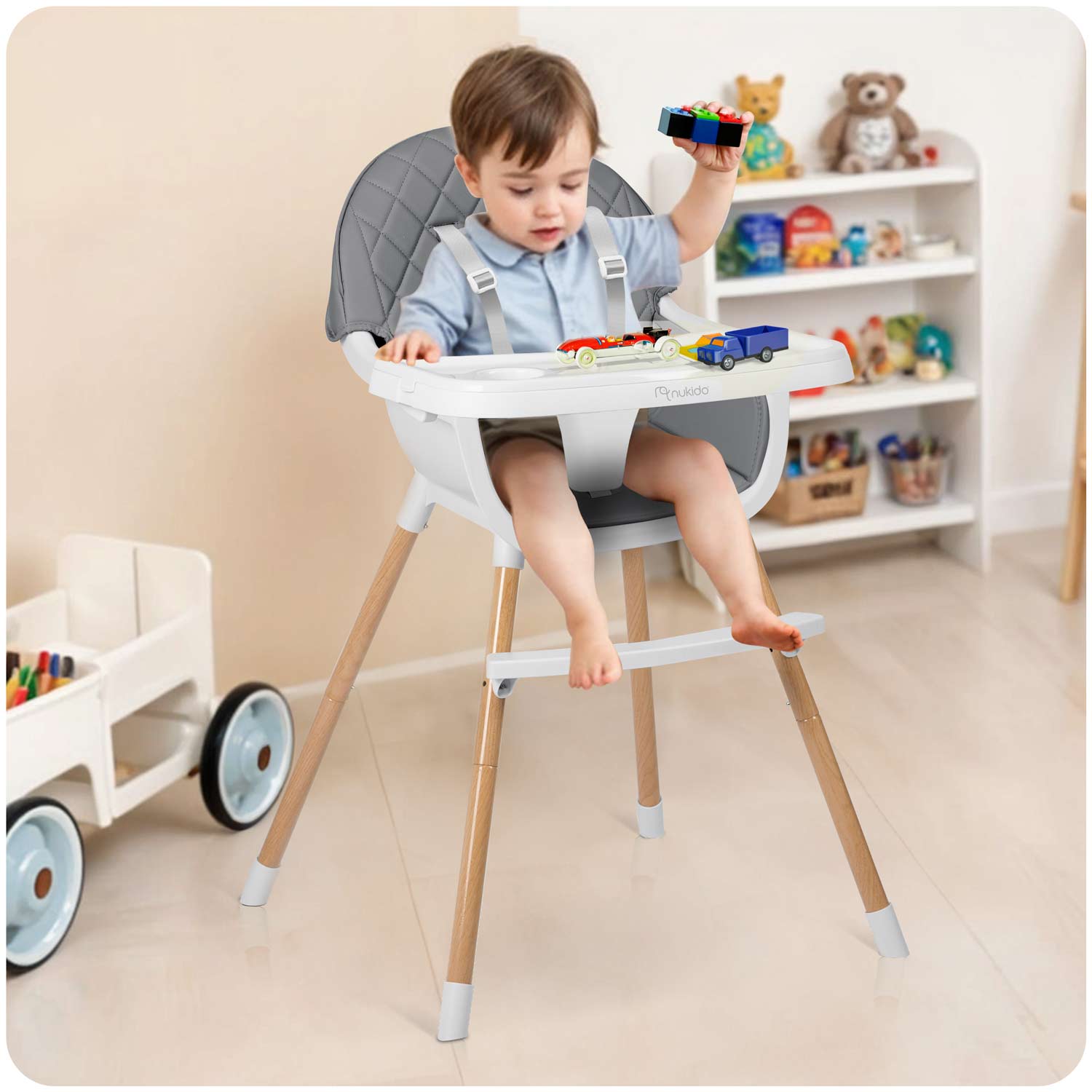 Nukido Lilo söögitool hall - Image 14